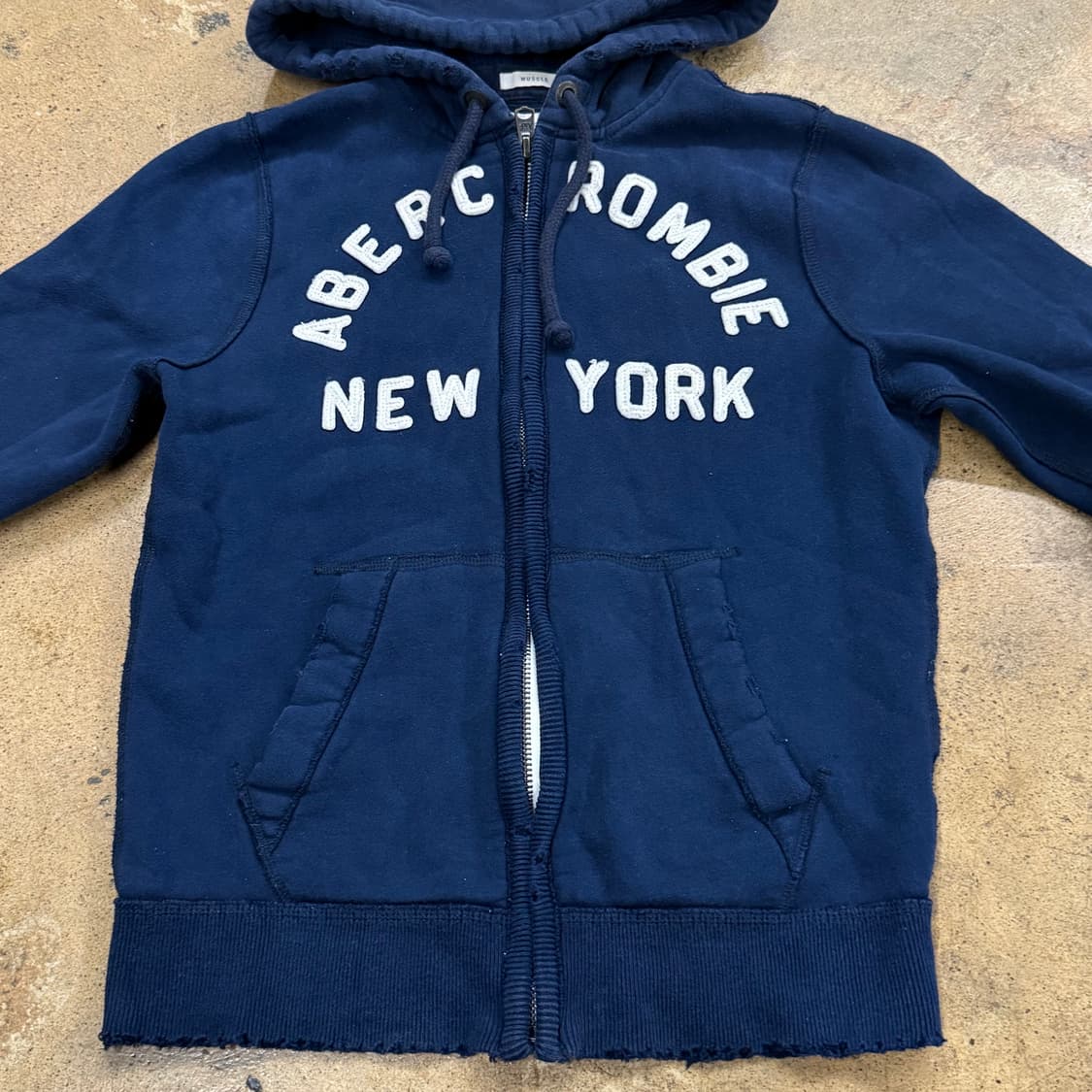 아베크롬비 네이비 후드집업 상품이미지3