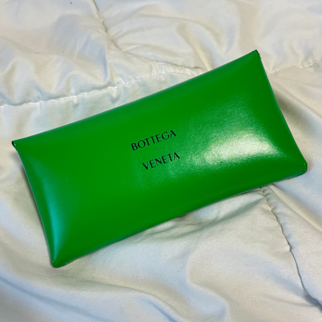 보테가 베네타 로고 템플 오벌 프레임 안경 상품이미지3