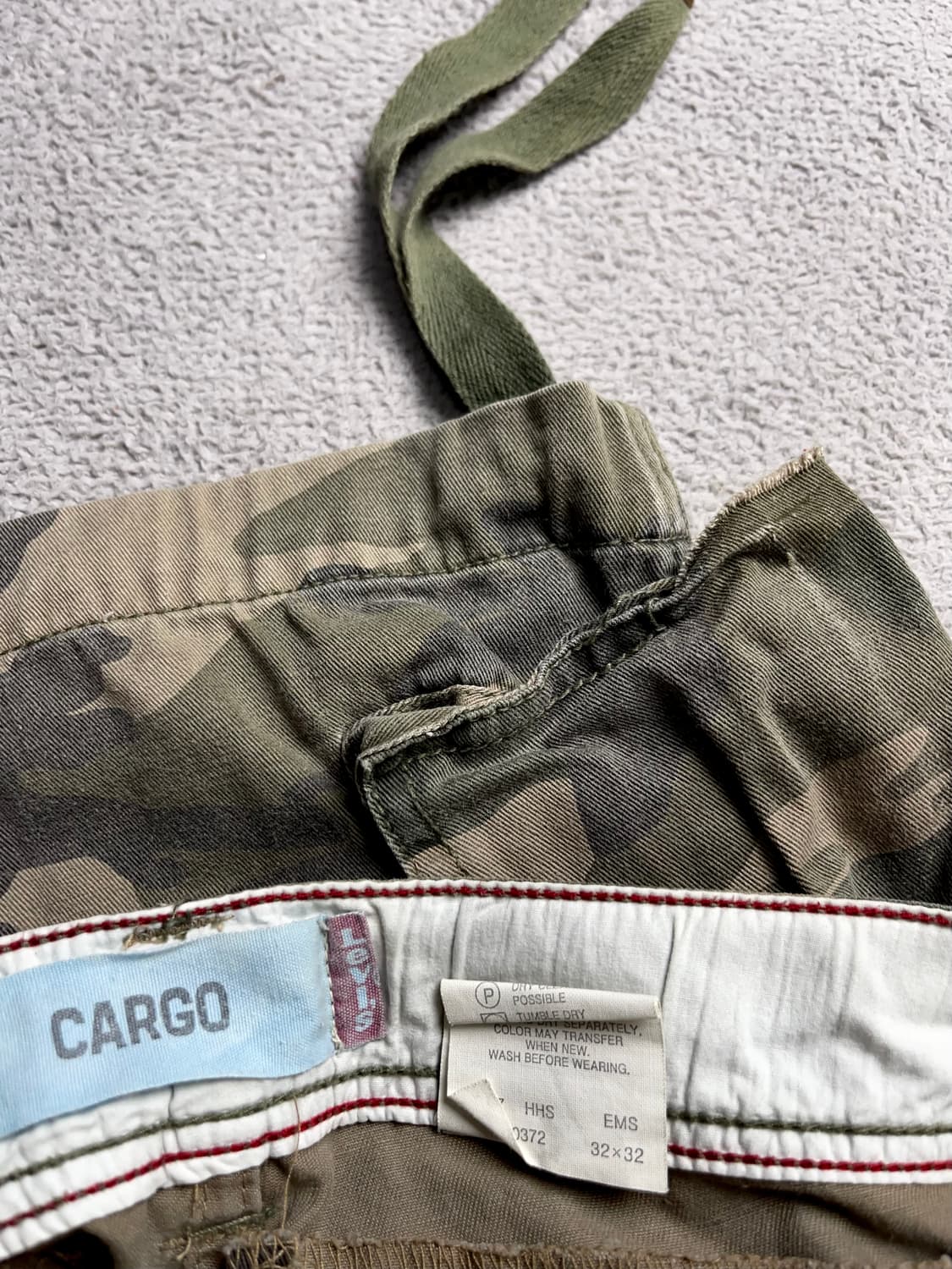 [32] 리바이스 카모 카고반바지 상품이미지7