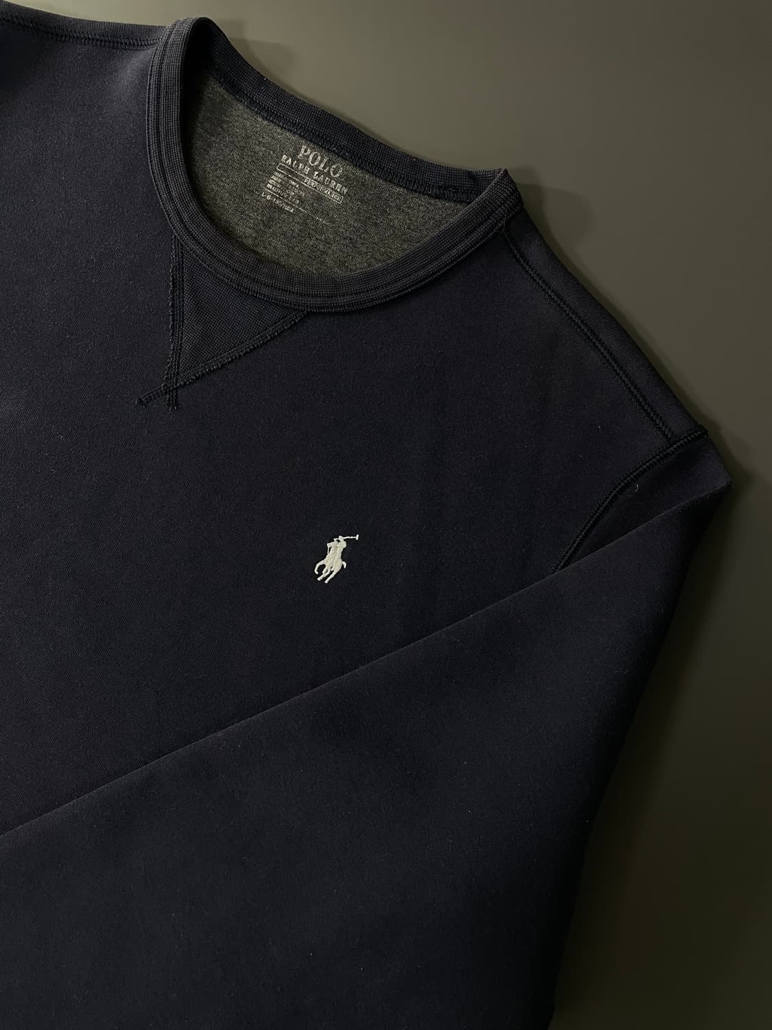 [L] 폴로 랄프로렌 자수 로고 맨투맨 스웻셔츠 상품이미지2