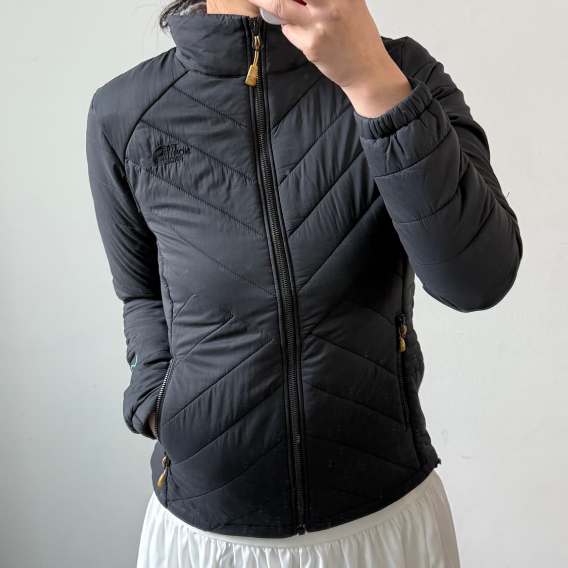 [M] 노스페이스 우먼 누빔 경량패딩 상품이미지1