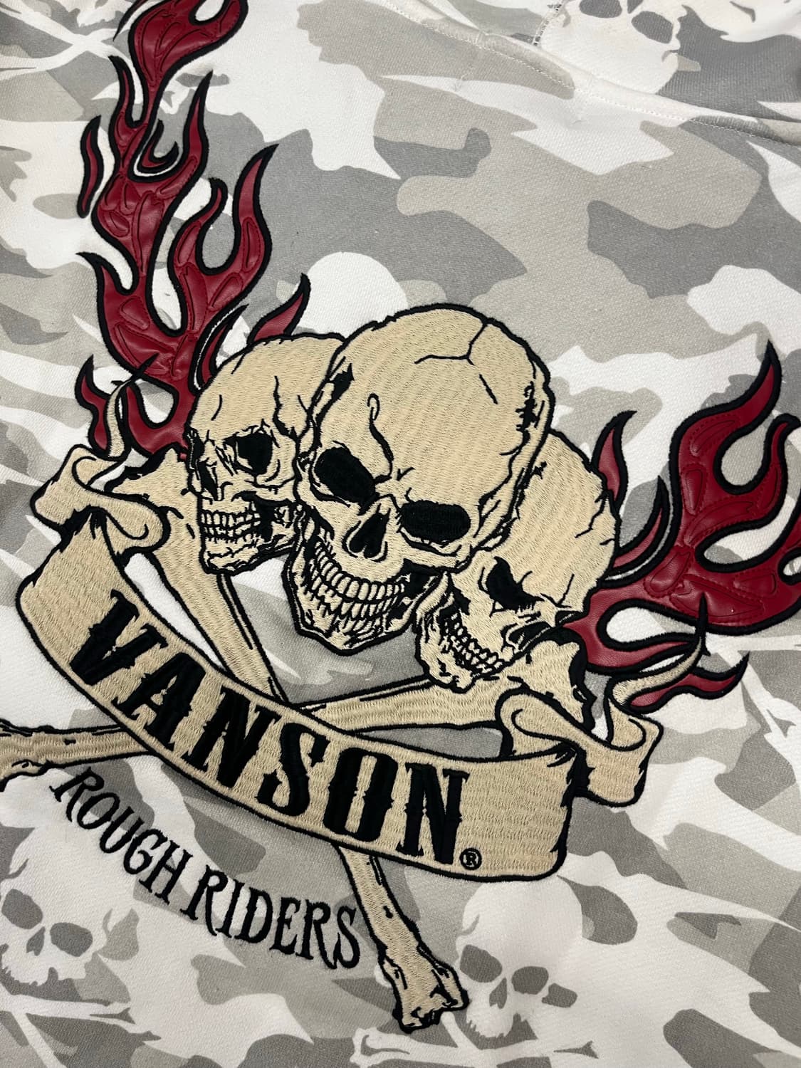 밴슨 카모스컬 후드집업 2XL 상품이미지6