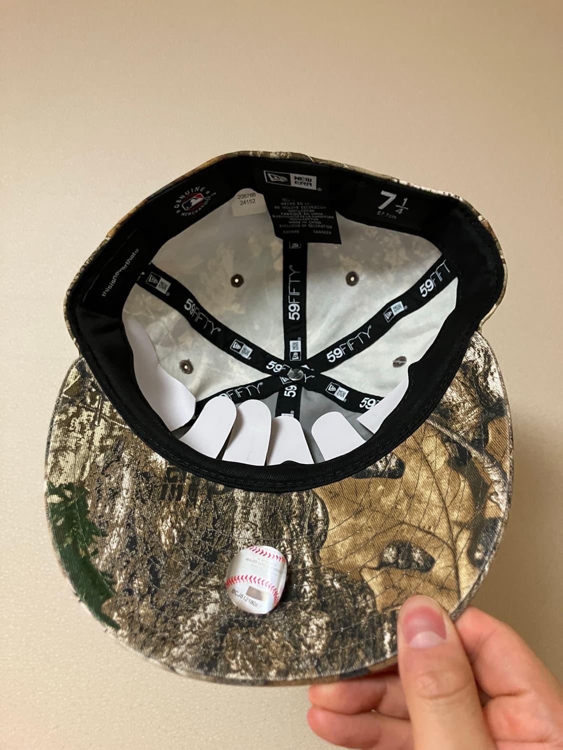 [새상품] 디스이즈네버댓 뉴에라 뉴욕양키스 모자9fifty  9 1/4 상품이미지3