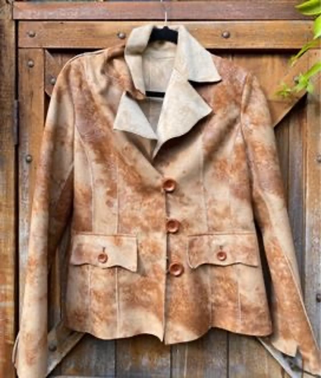 Beige Tie-dyed Mustang 상품이미지6
