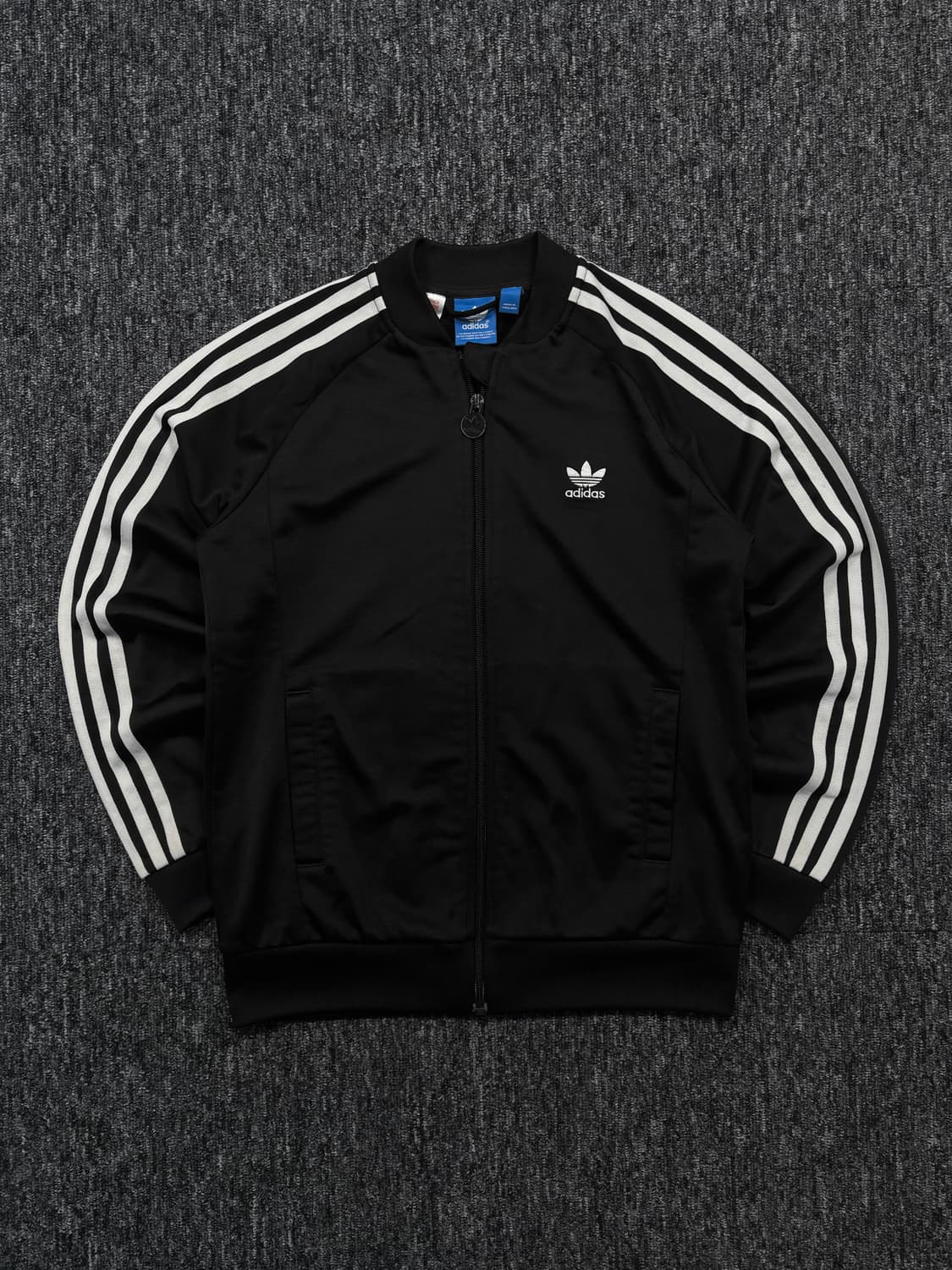 아디다스 블랙 슈퍼스타 트랙탑 져지 상품이미지3