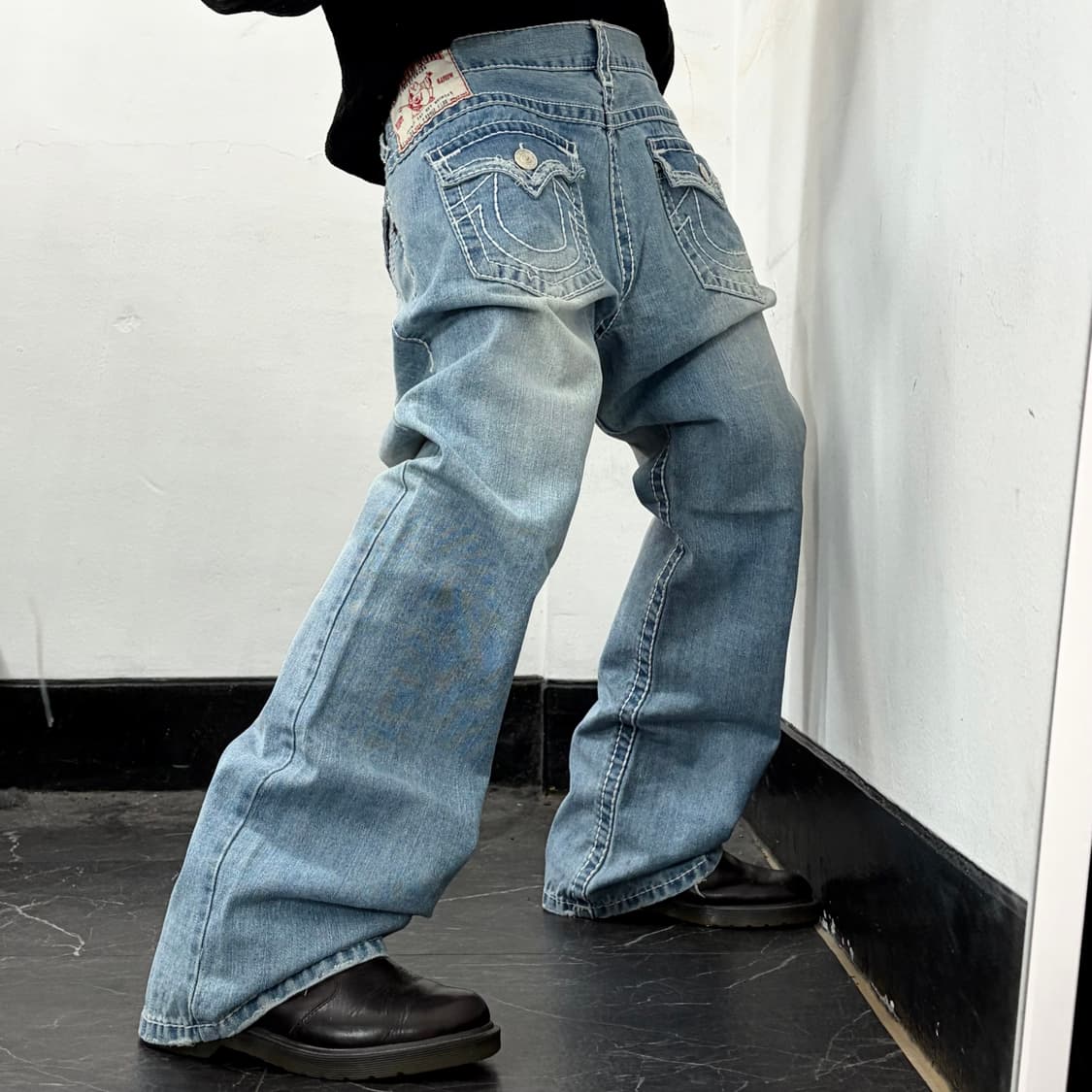 트루릴리전 월드투어 데님 팬츠 상품이미지1