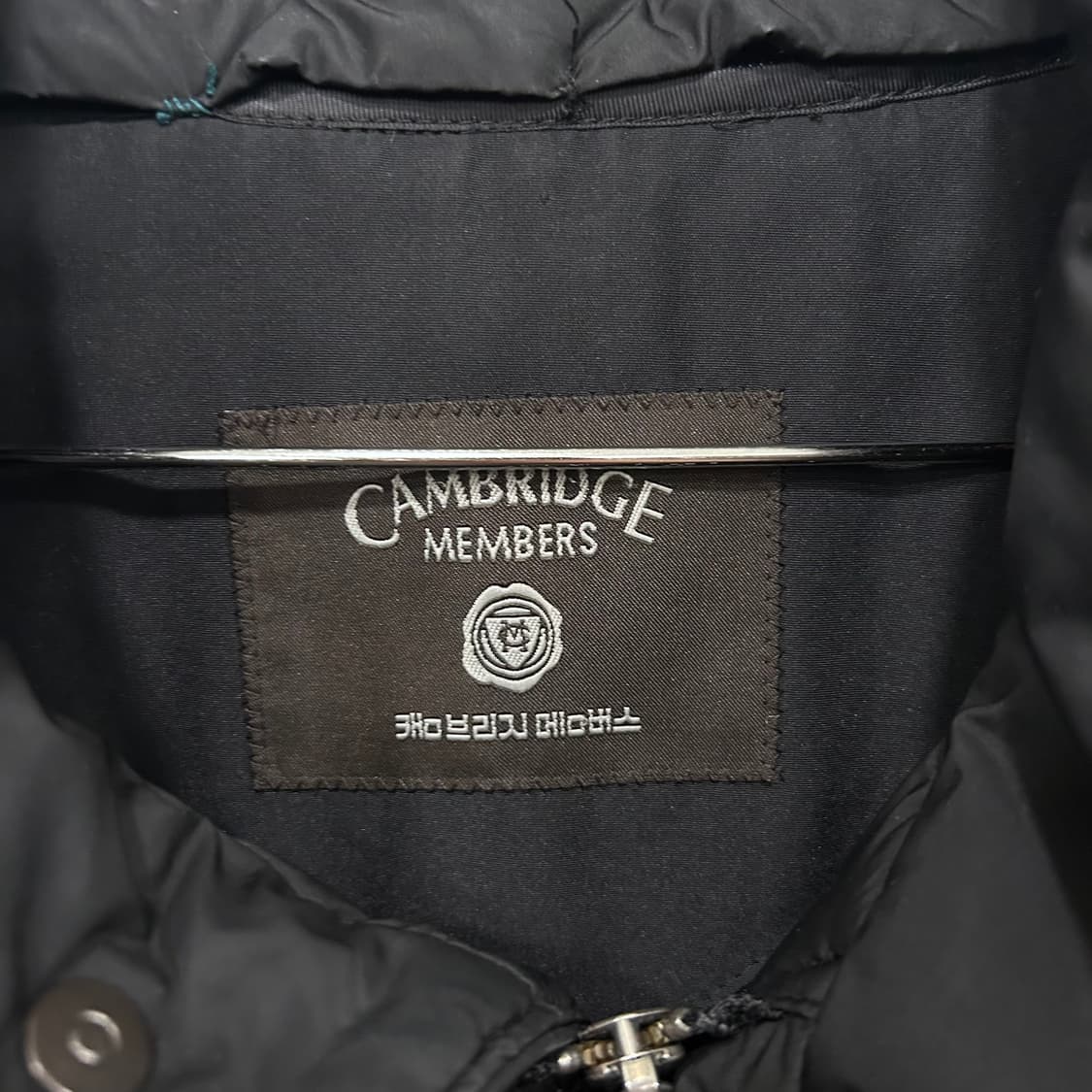 캠프리지멤버스 하이넥 히든카라 롱 패딩자켓 상품이미지3