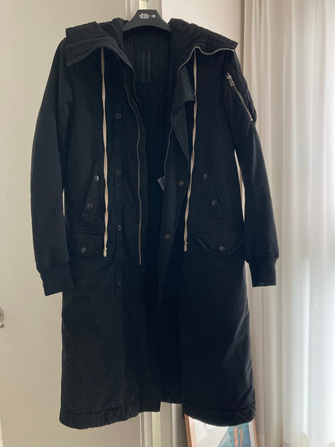 릭오웬스 닥쉐 롱 야상점퍼 상품이미지5