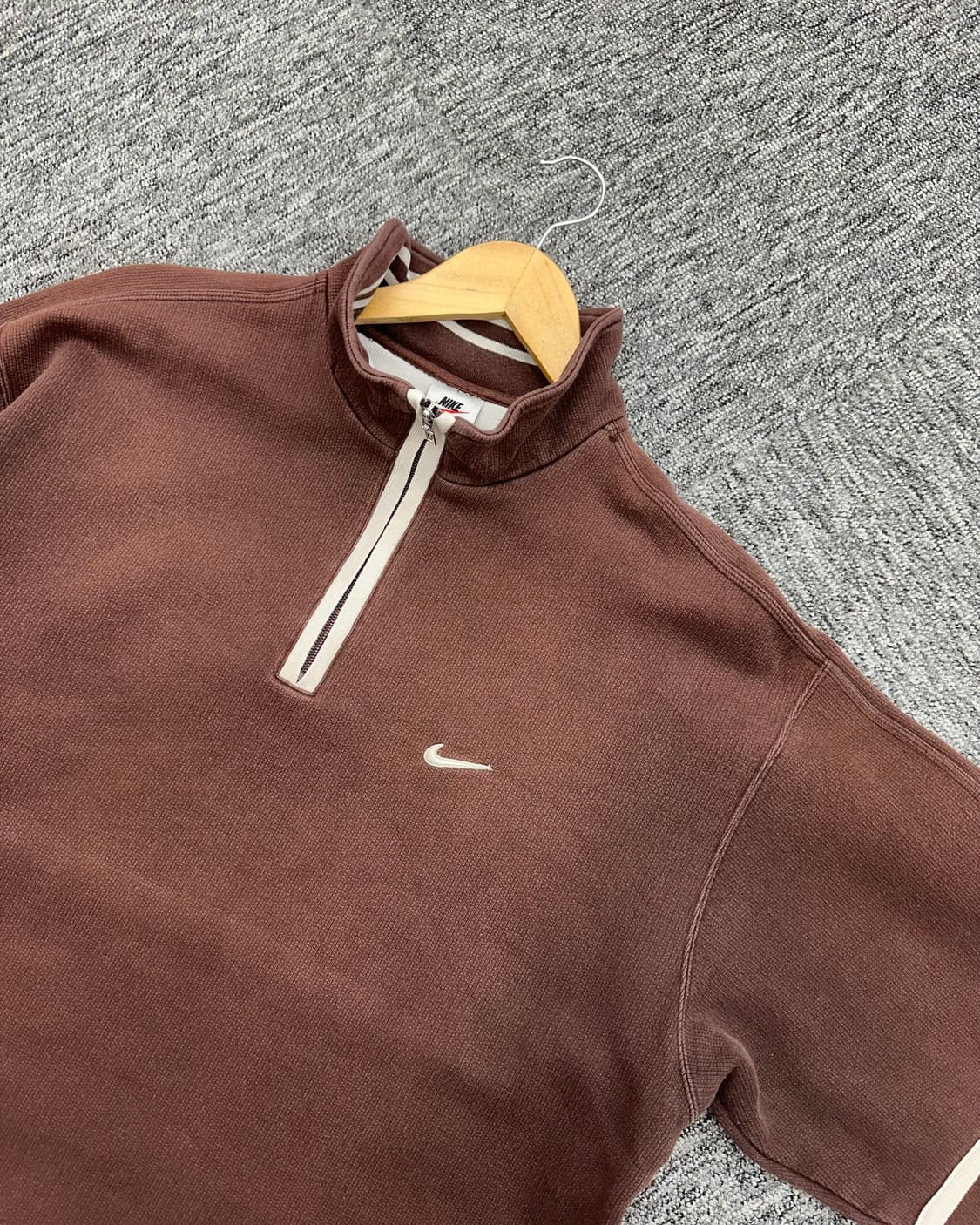 (XL)90'S 나이키 반집업 맨투맨-M1084 상품이미지3