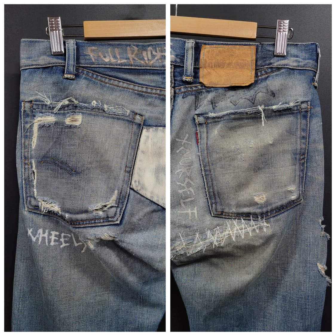 Levis 리바이스 LVC 일판 66501 빅E 아카이브 셀비지 리페어 상품이미지5