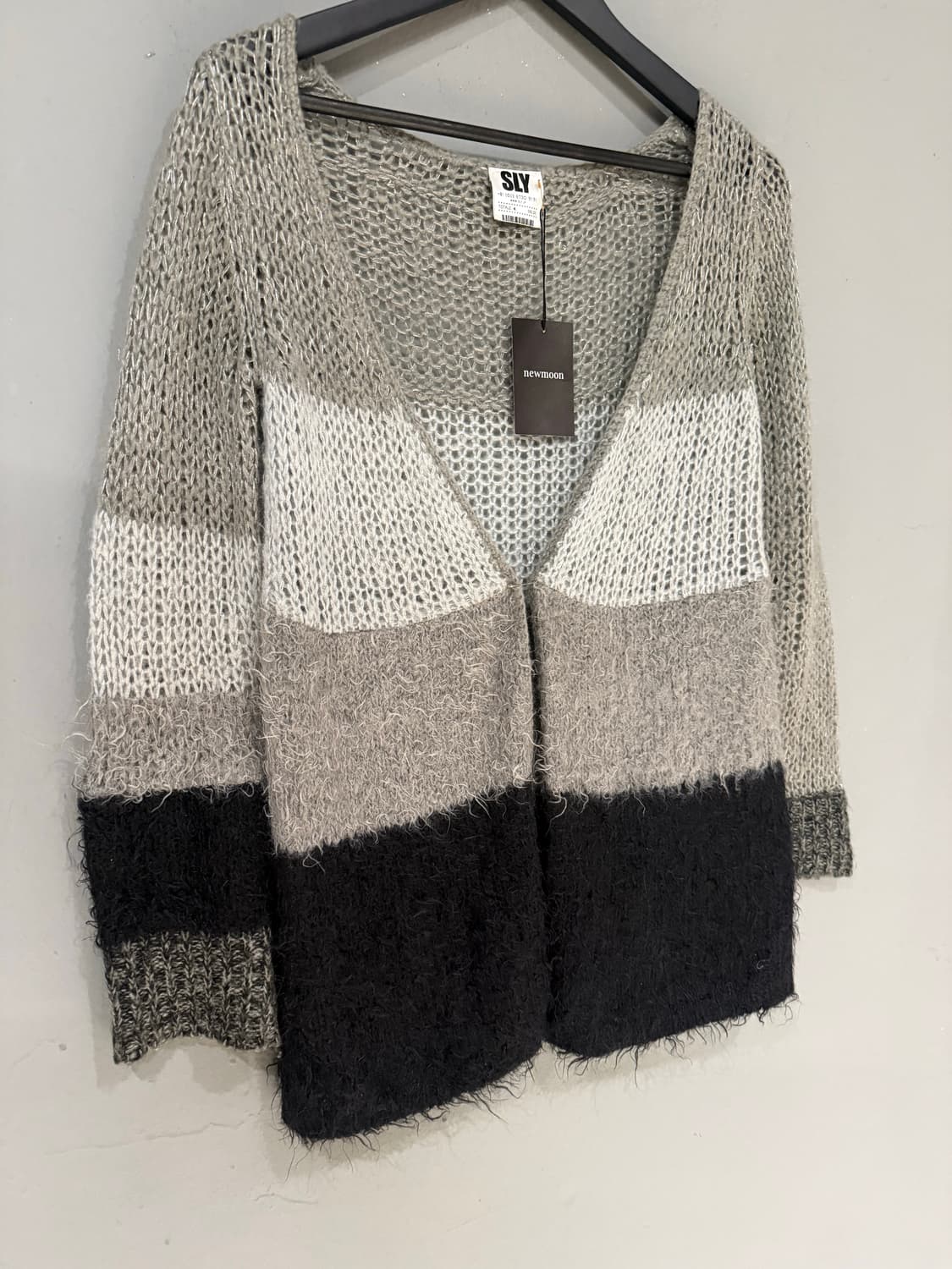 Sly hairy texture stripe cardigan 상품이미지7