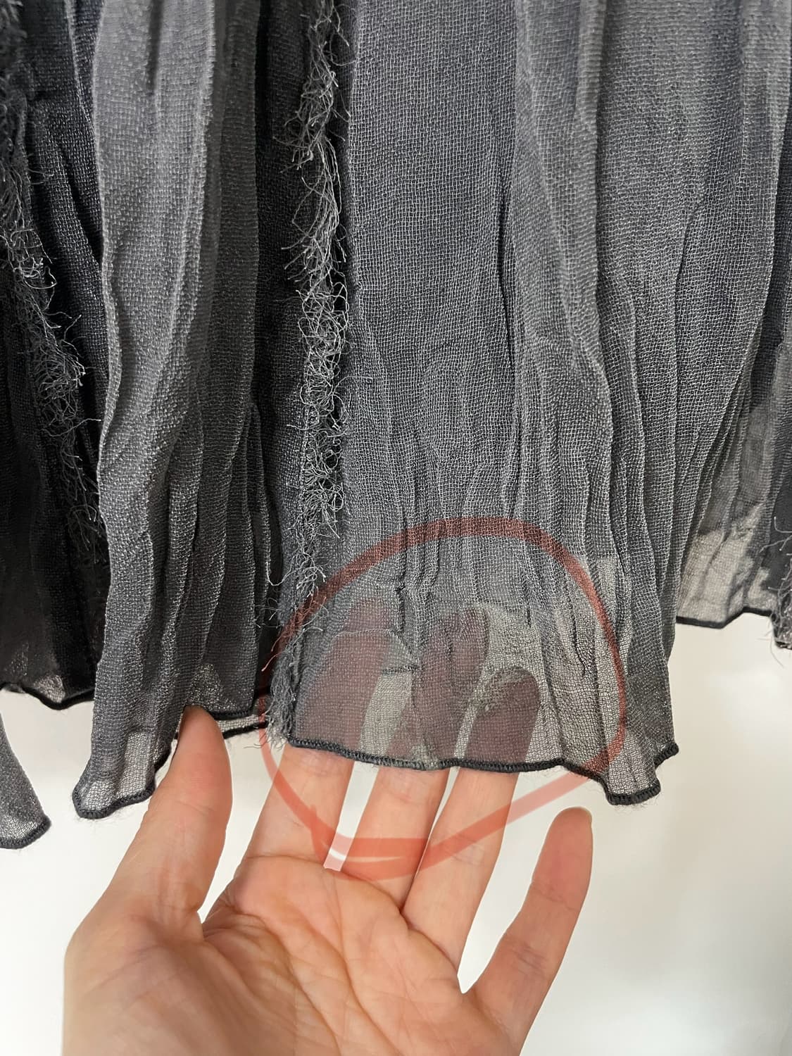 플리츠 투피스 셋업 그레이 (탑&스커트) 상품이미지8