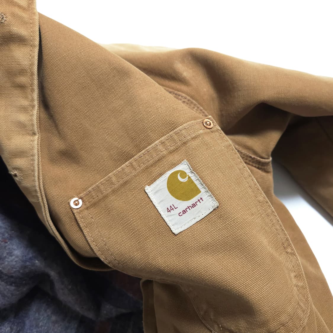 칼하트 70-80s 블랭킷 라이닝 덕 초어 자켓 상품이미지9