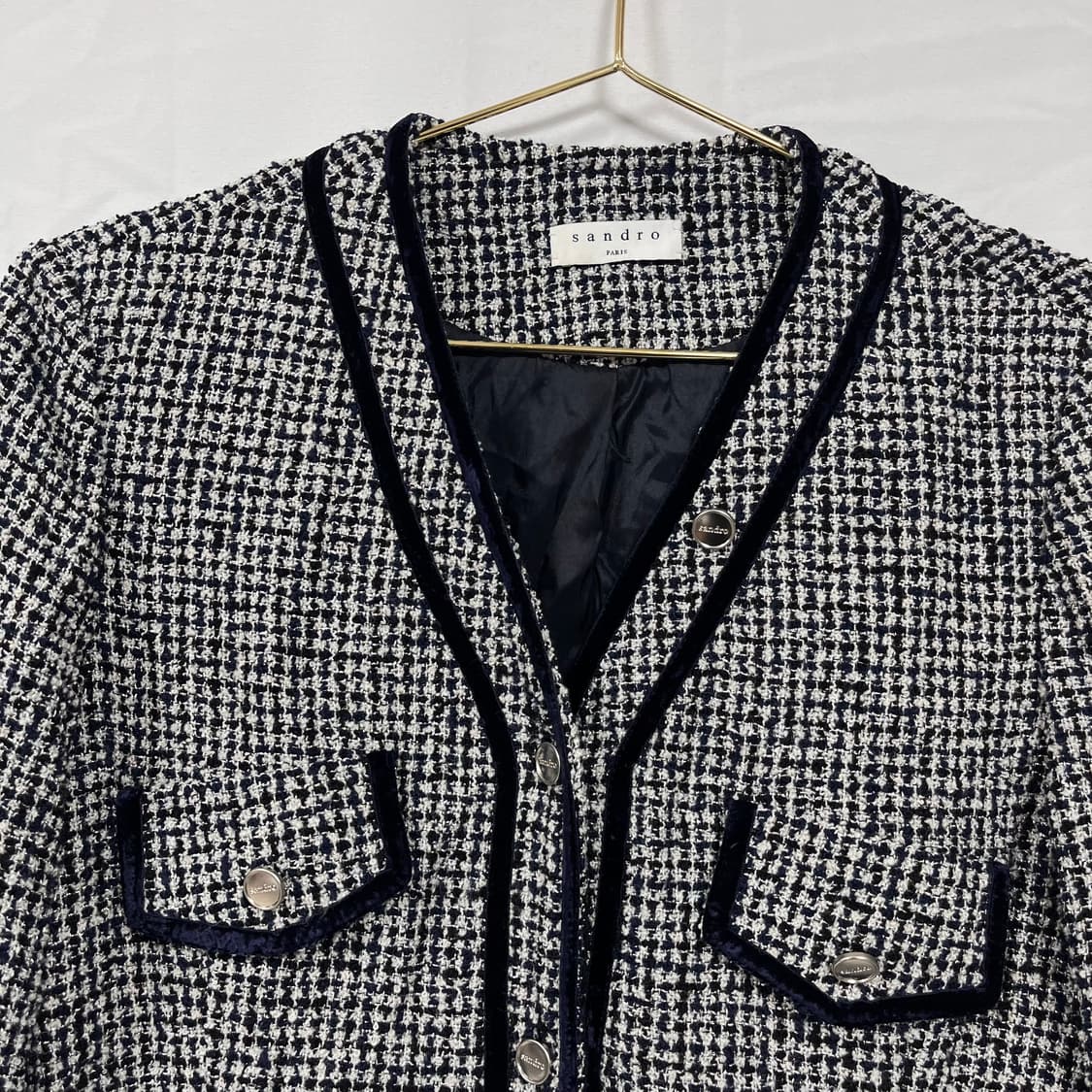 산드로(SANDRO) 트위드 원피스 상품이미지3