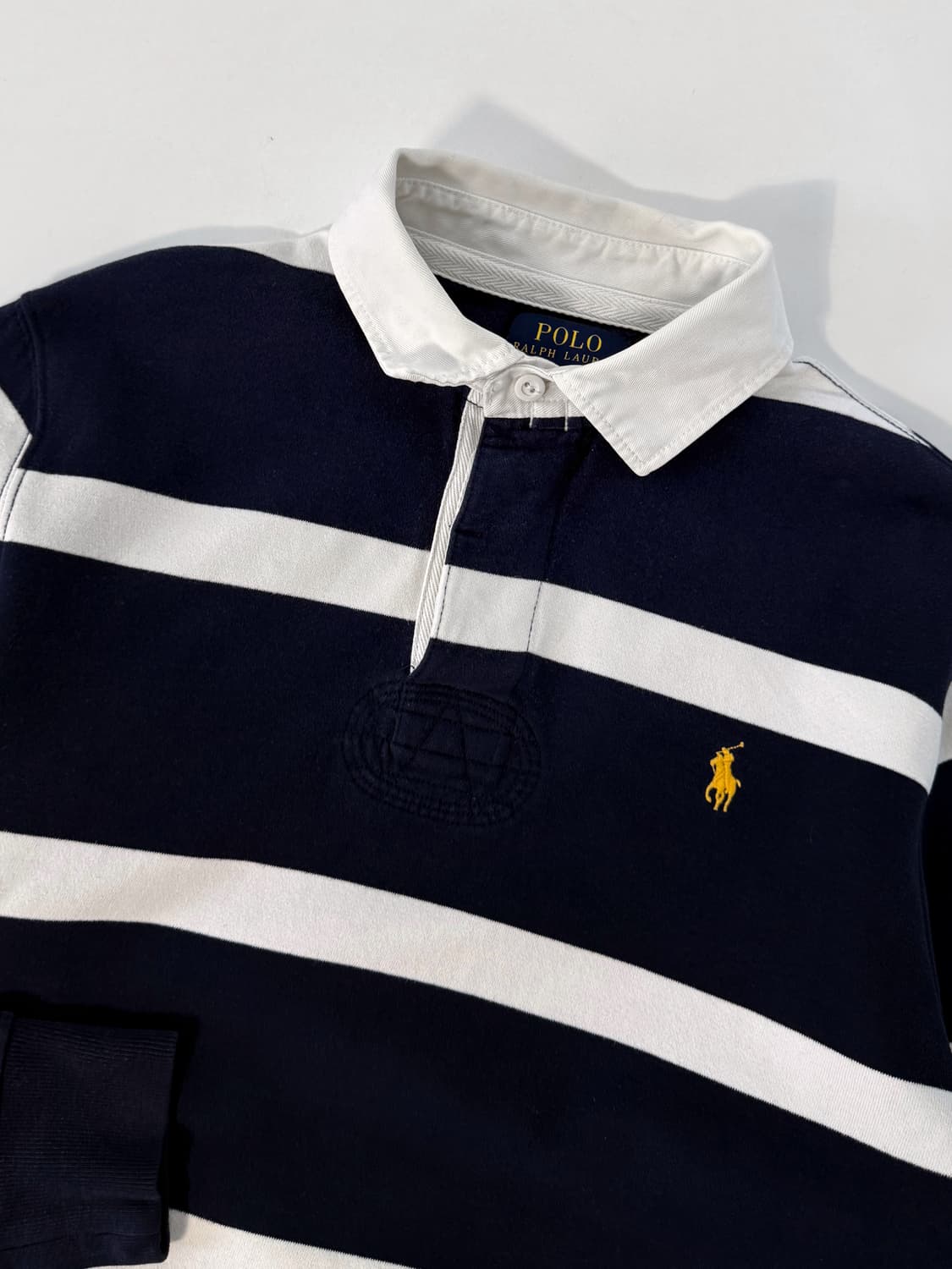 폴로 랄프로렌 루즈핏 신형 아이코닉 단가라 럭비 스웻 셔츠 상품이미지2