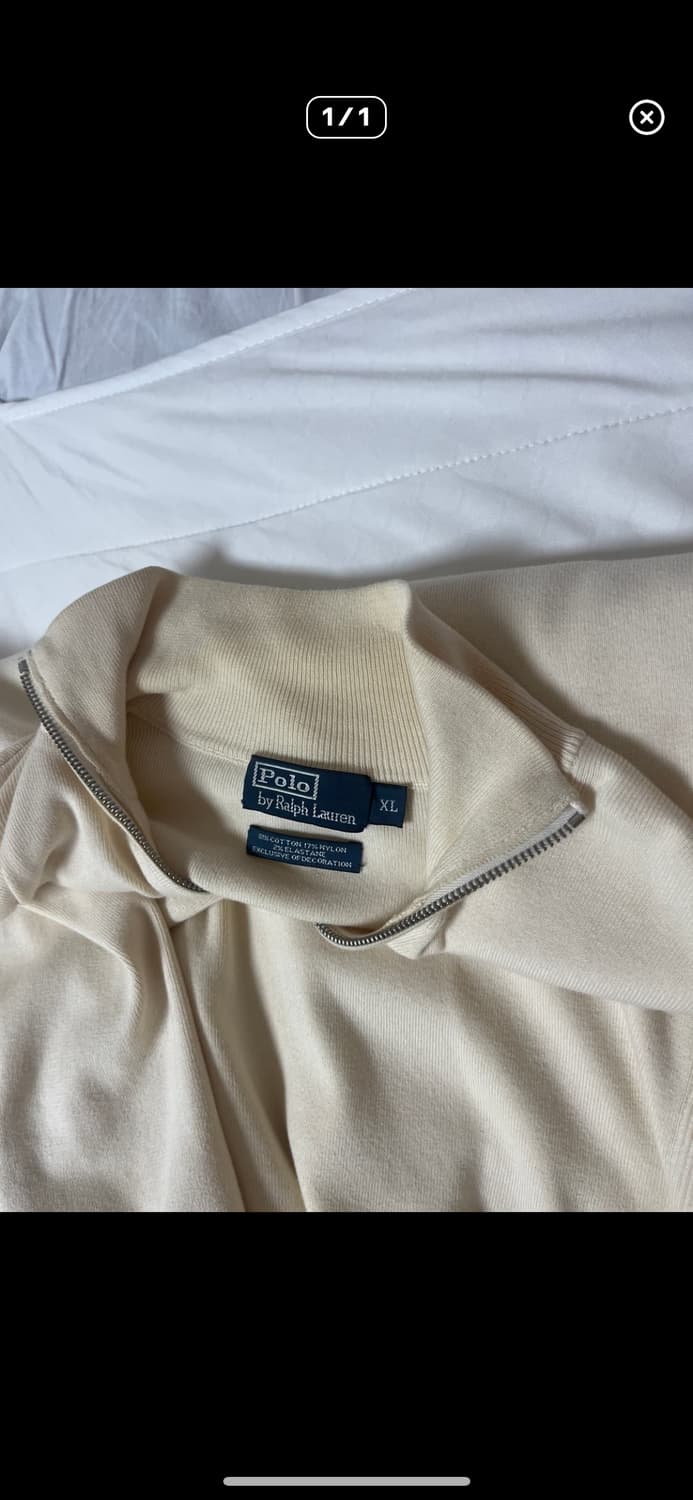 폴로 반집업 니트 상품이미지4