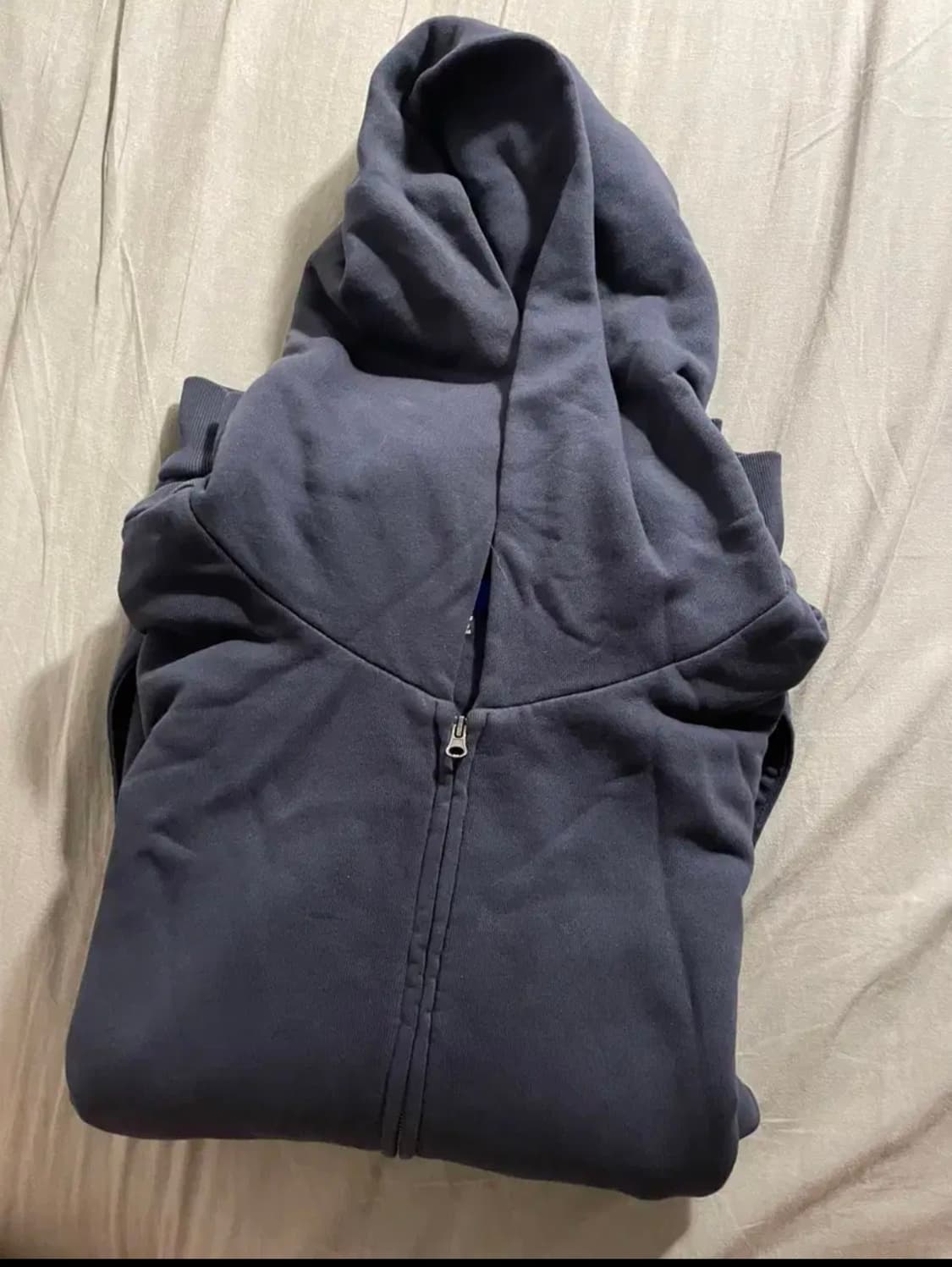 (XL) yzy yeezy gap  이지 갭 칸예 후드 집업 네이비 상품이미지2