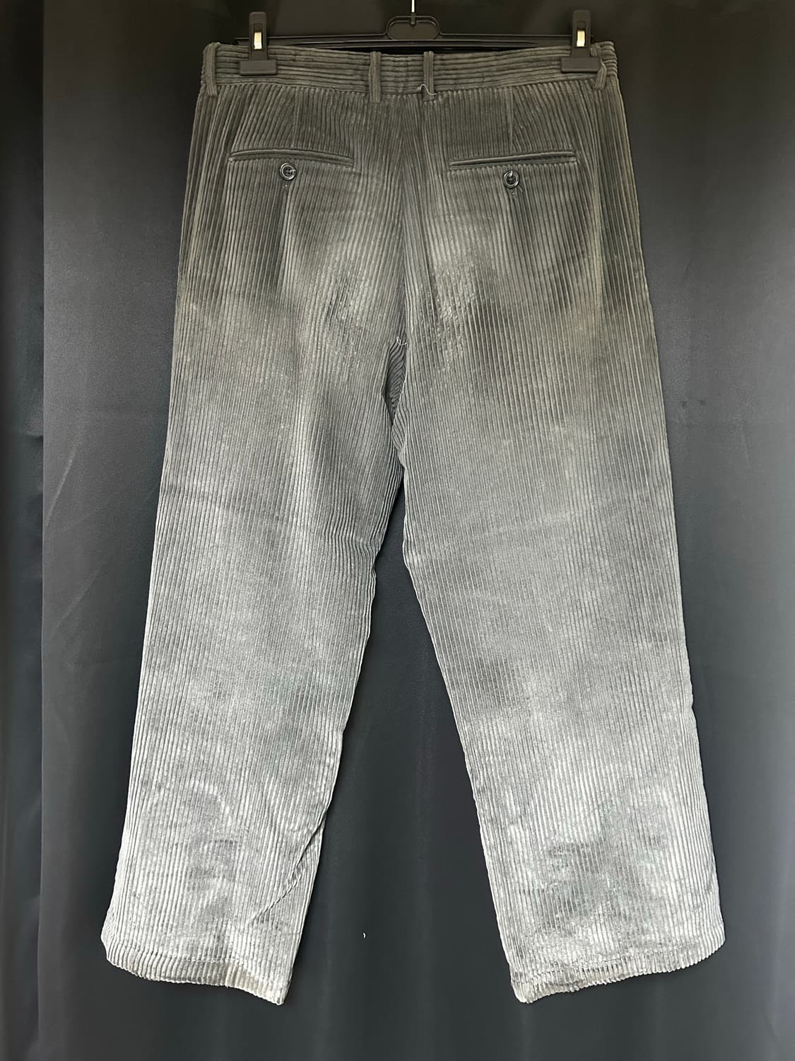 호프 그레이 코듀로이 트라우져 상품이미지2