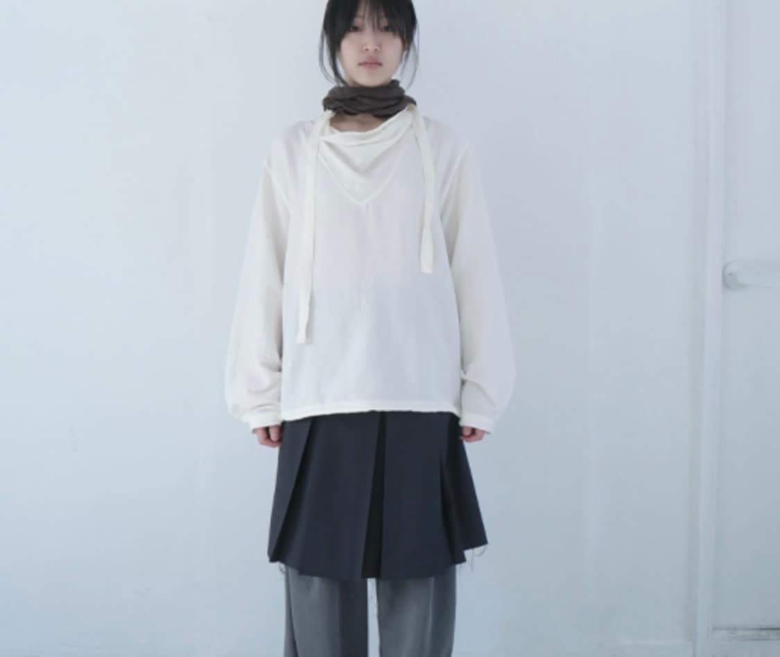 Rough pleats wrap skirt 상품이미지3