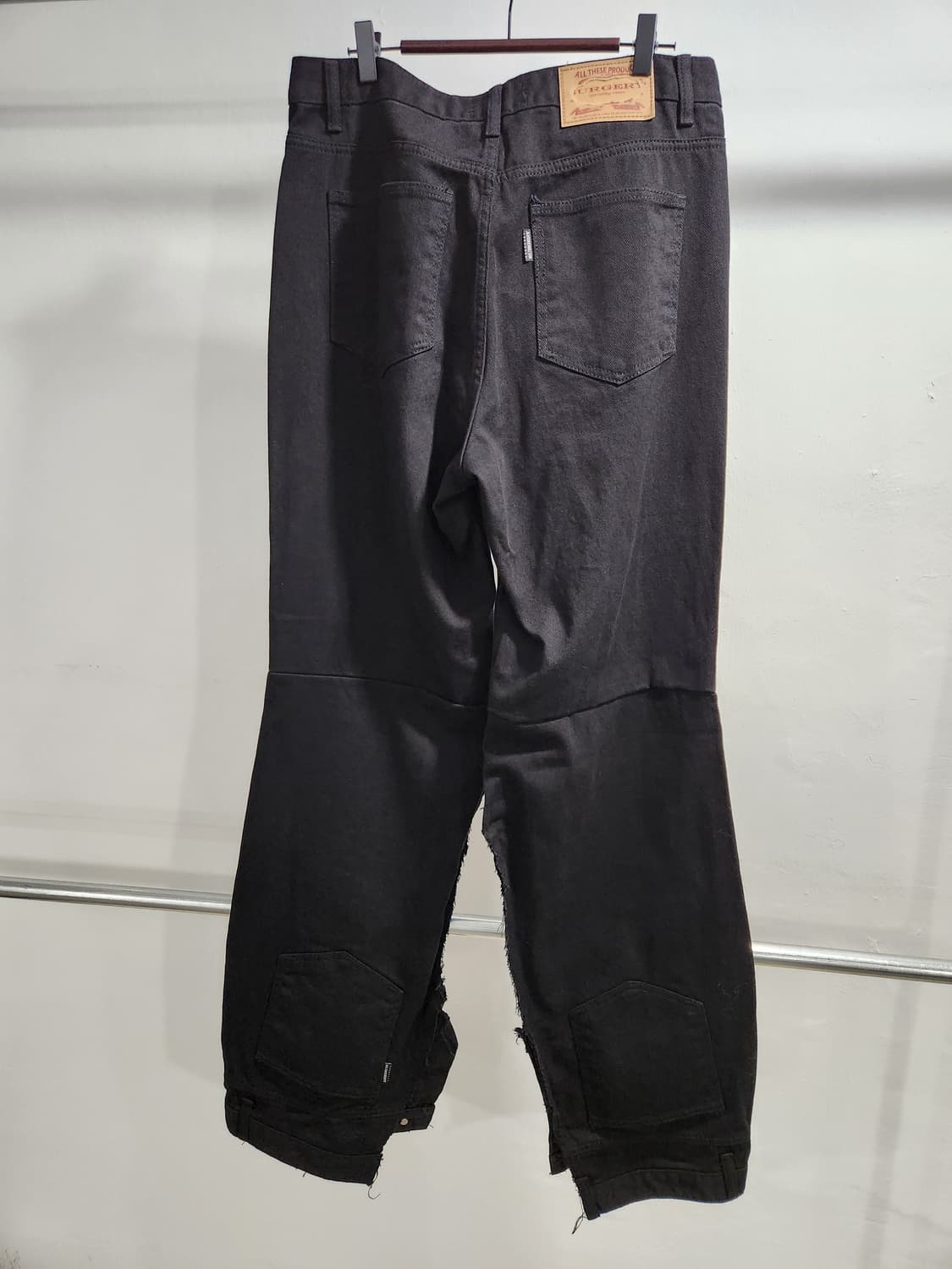 써저리 더블진 double jeans black (L) 상품이미지4