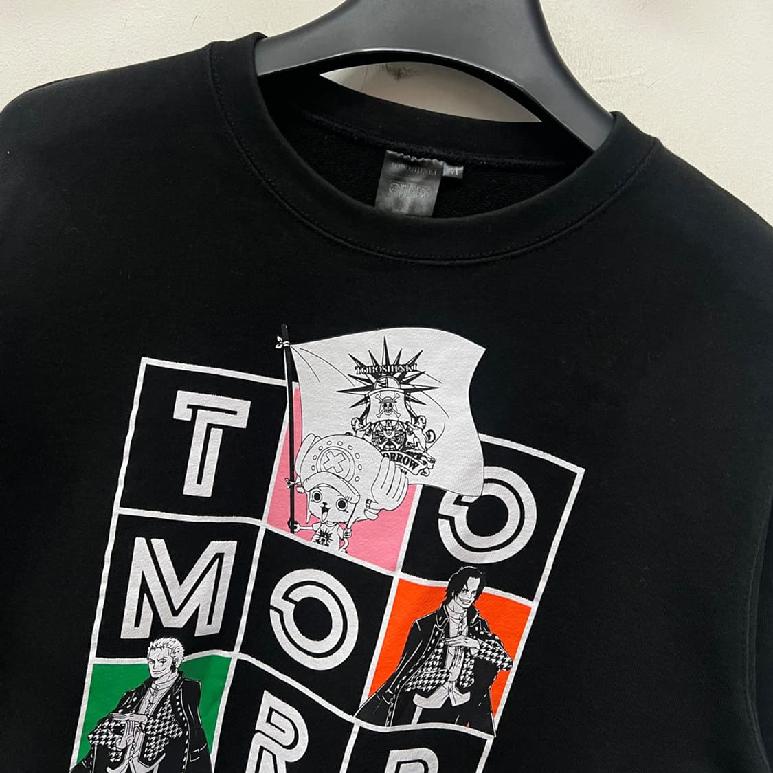 원피스 x 동방신기 라이브 투어 스웻 맨투맨 M 상품이미지3