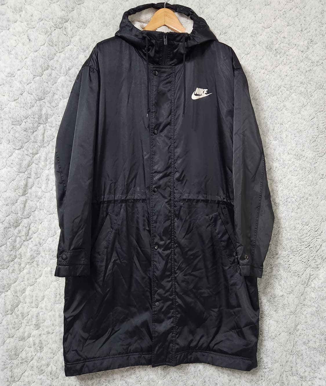 H331 [L] 나이키 빅로고 셰르파 벤치 코트 상품이미지2