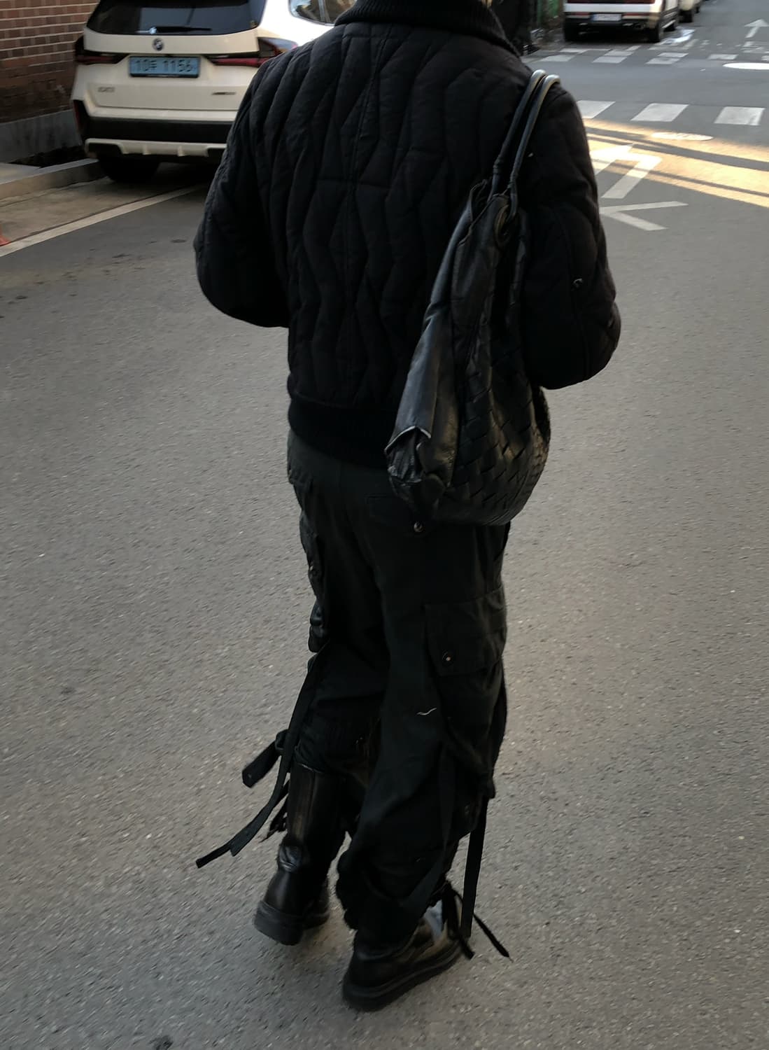 생로랑 10fw 런웨이 피스 밀리터리 봄버 자켓 상품이미지3