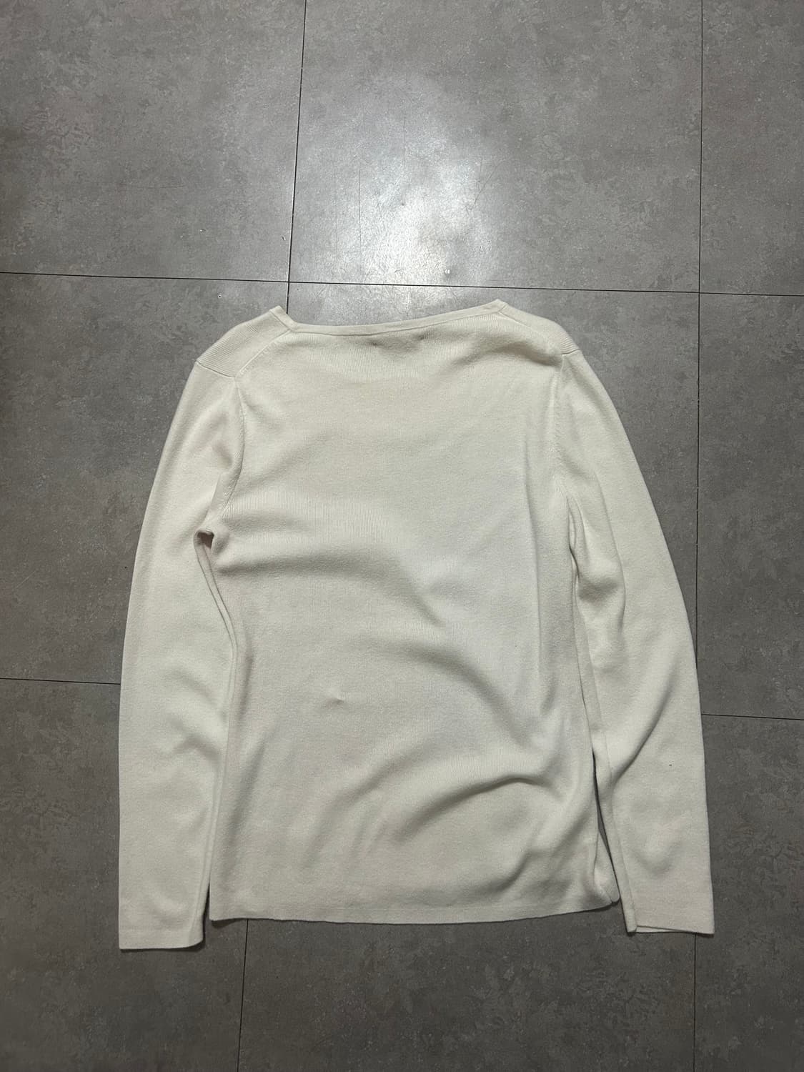 타미 걸즈  컬러블록   빈티지 코튼 니트  55size  상품이미지7