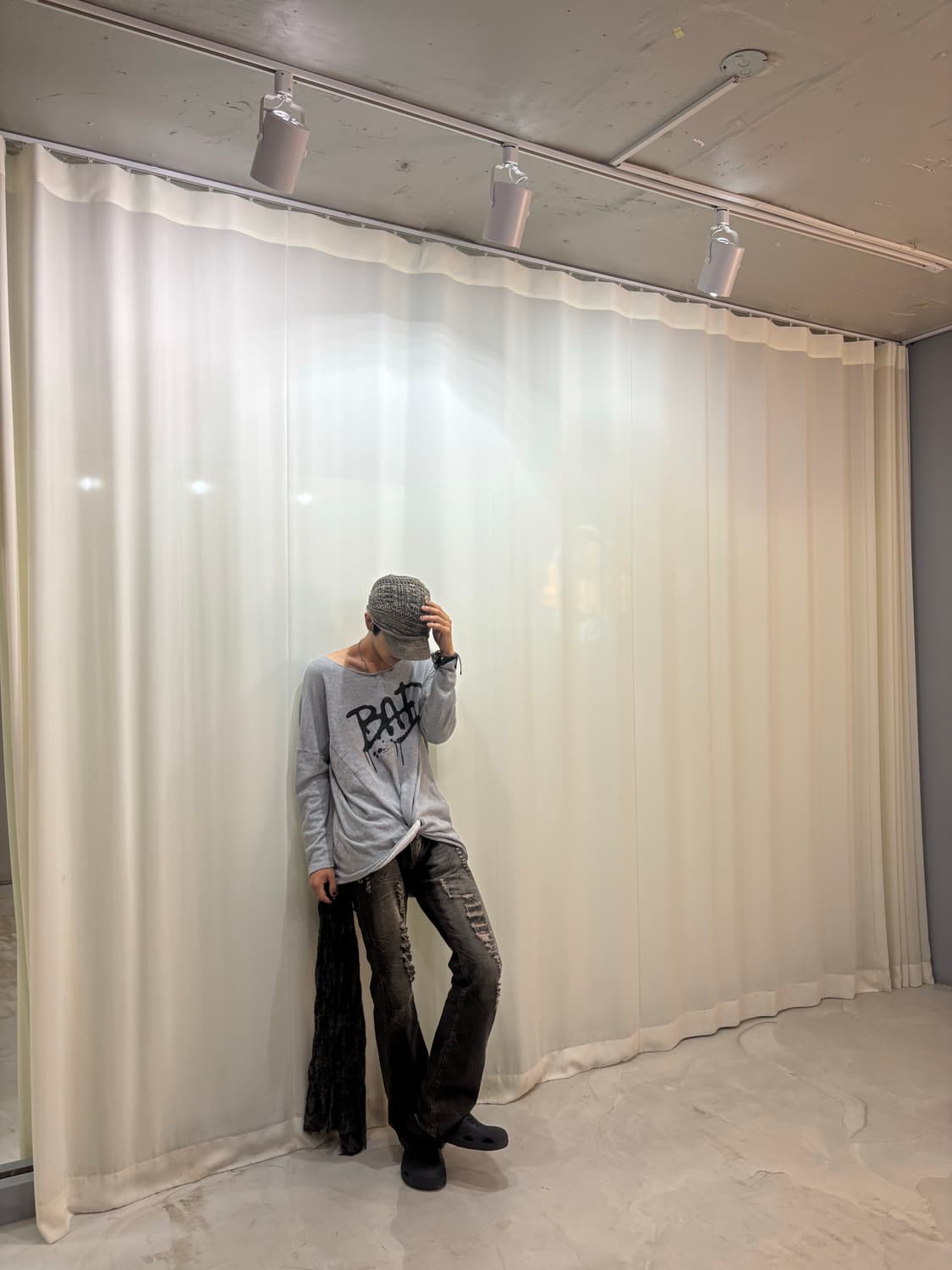 “Unknown” Bad Print Grunge Sleeve 상품이미지1