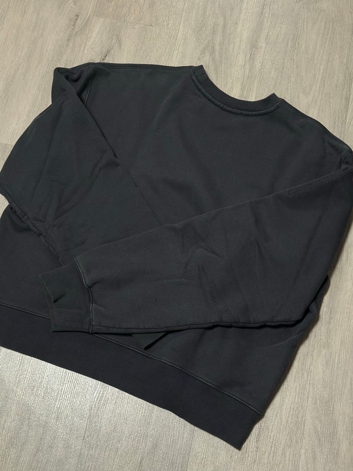 [OS] 렉토 스웻셔츠 맨투맨 초판 블루이쉬 차콜 상품이미지4