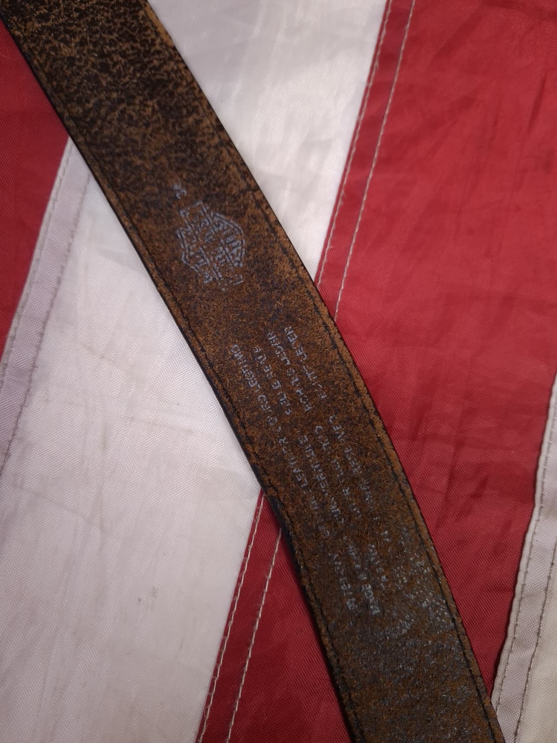 오리지날 할리데이비슨 빅로고 리얼레더 라이더 벨트 상품이미지5