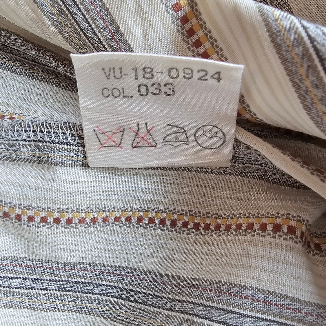 48) 발렌티노 패턴 문양 긴팔 셔츠 일본제작 M~L 100~105 상품이미지8