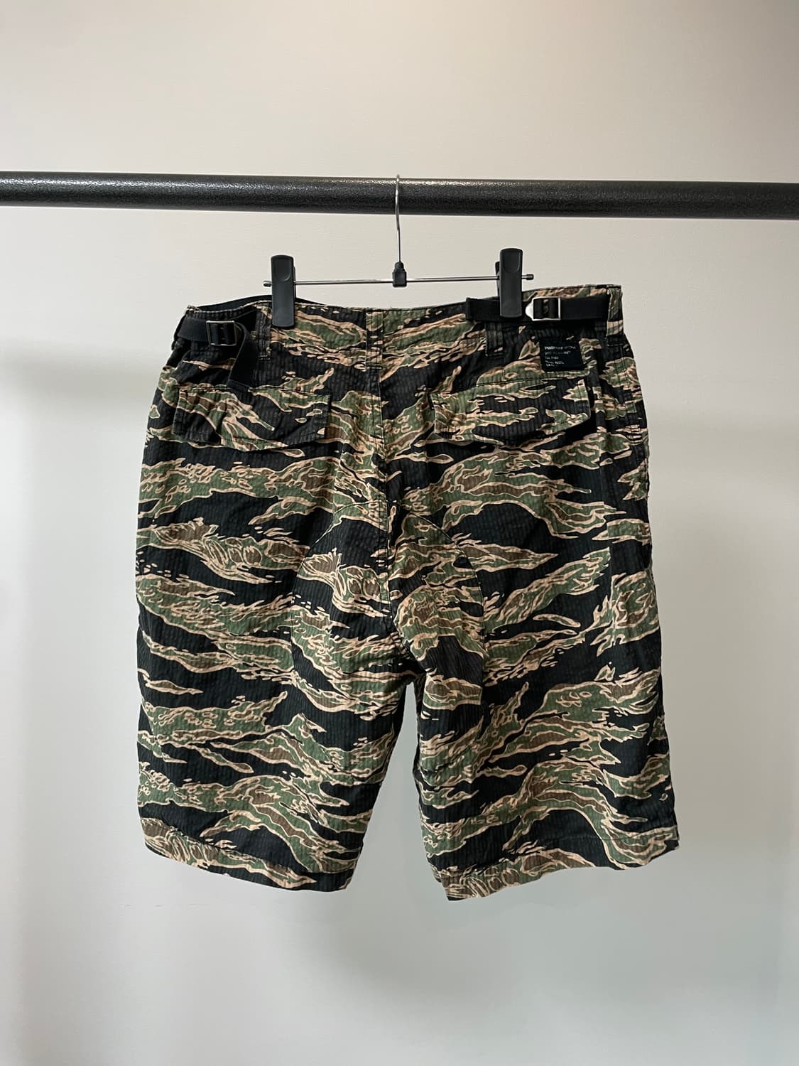(34) stussy 스투시 시어서커 타이거카모 쇼츠 반바지 상품이미지4