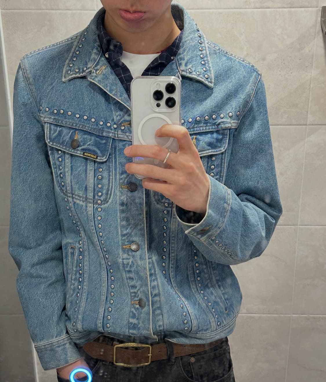 Supreme (슈프림) 17S/S 데님 스터드 트러커 자켓 상품이미지1