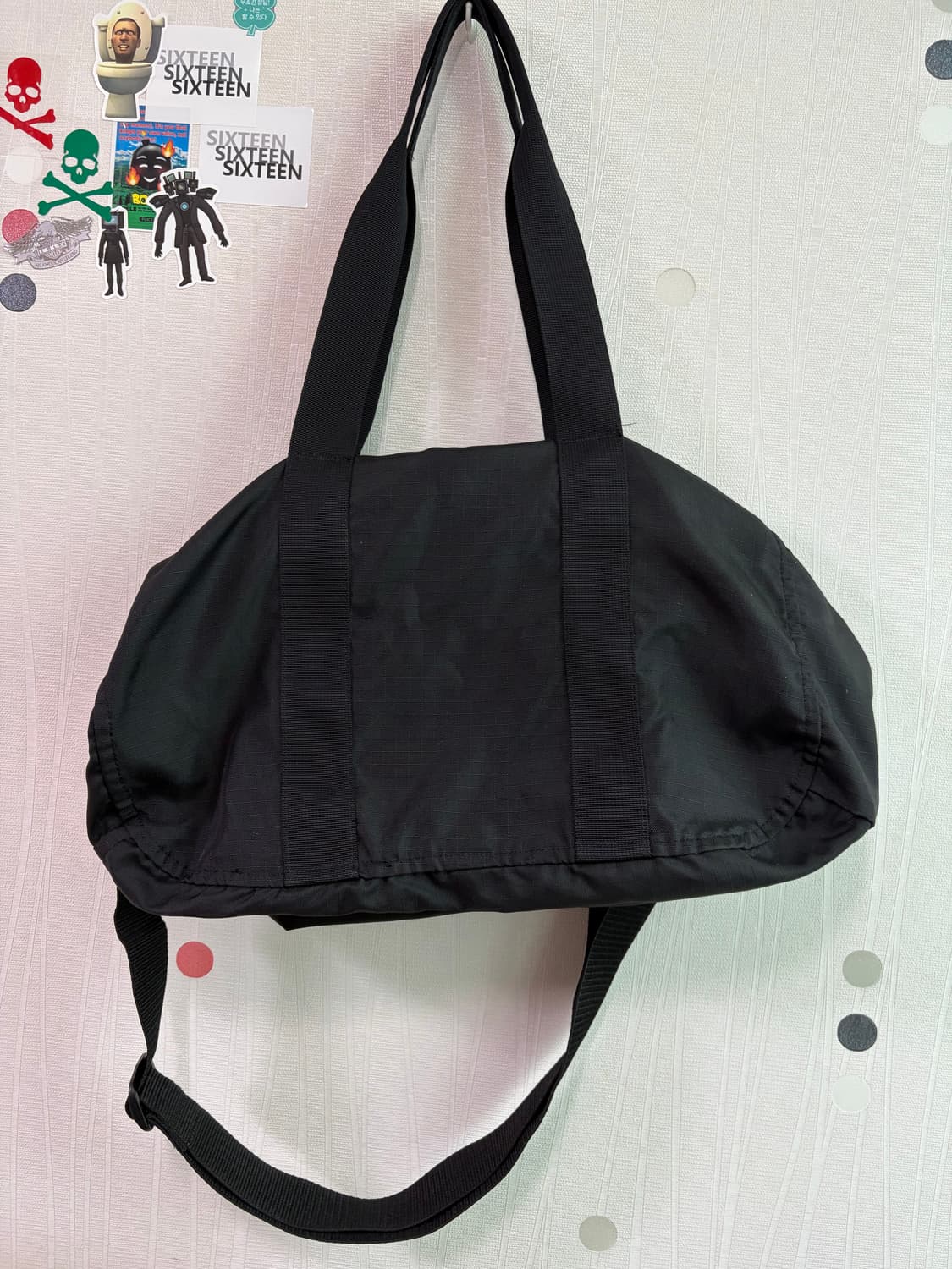 노스페이스 블랙 더플백 상품이미지3