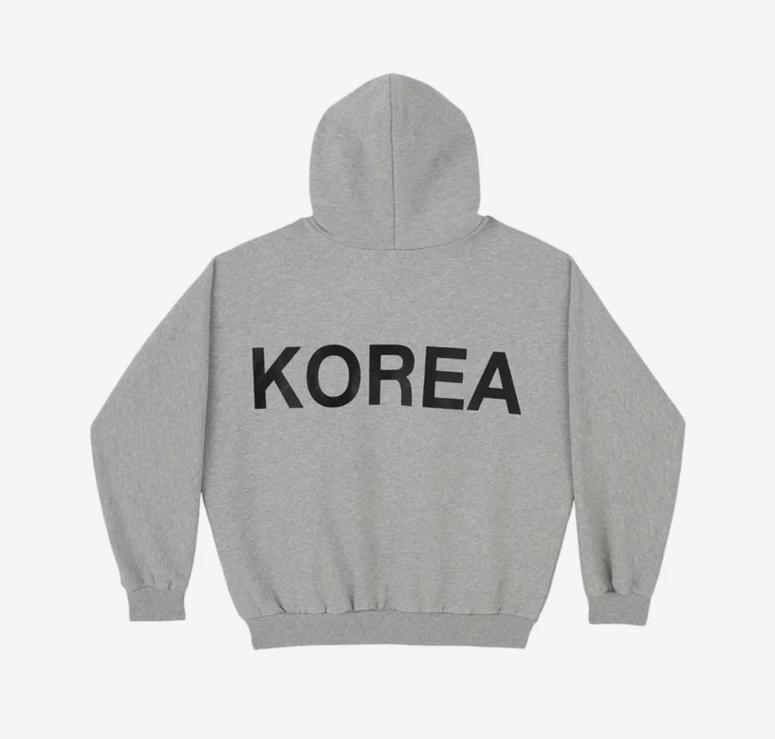 이지 HD-10 서울 익스클루시브 후드 SZNX 코리아 그레이 후드집업 상품이미지2