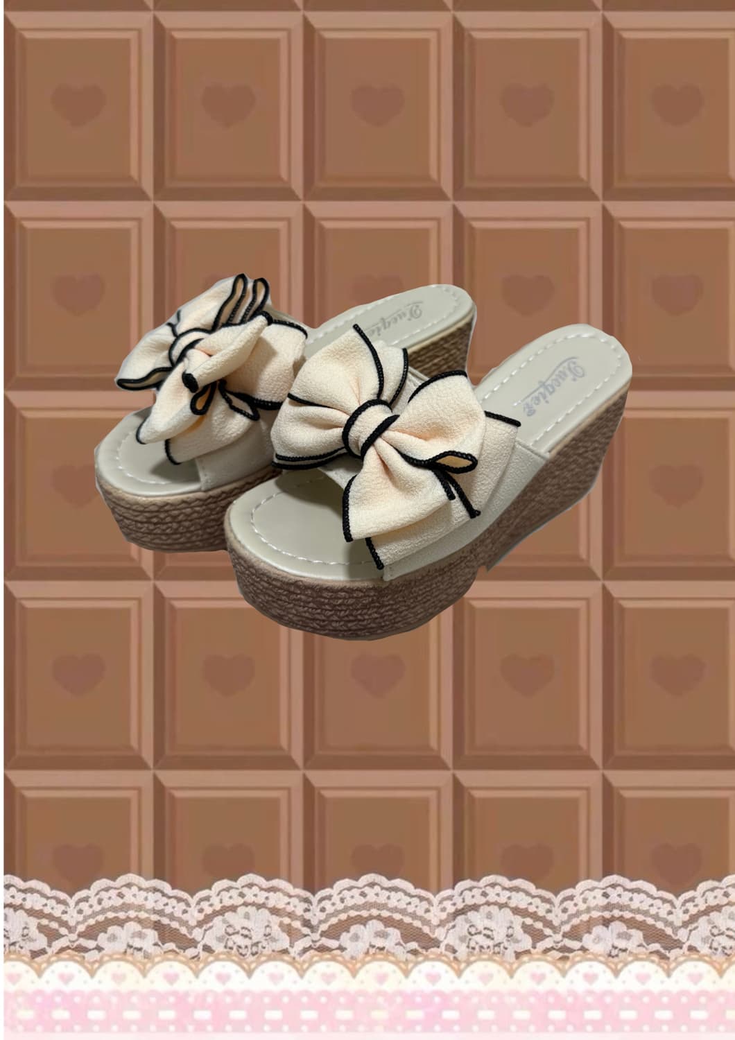 오네갸루 통굽힐샌들 /245~250 상품이미지1