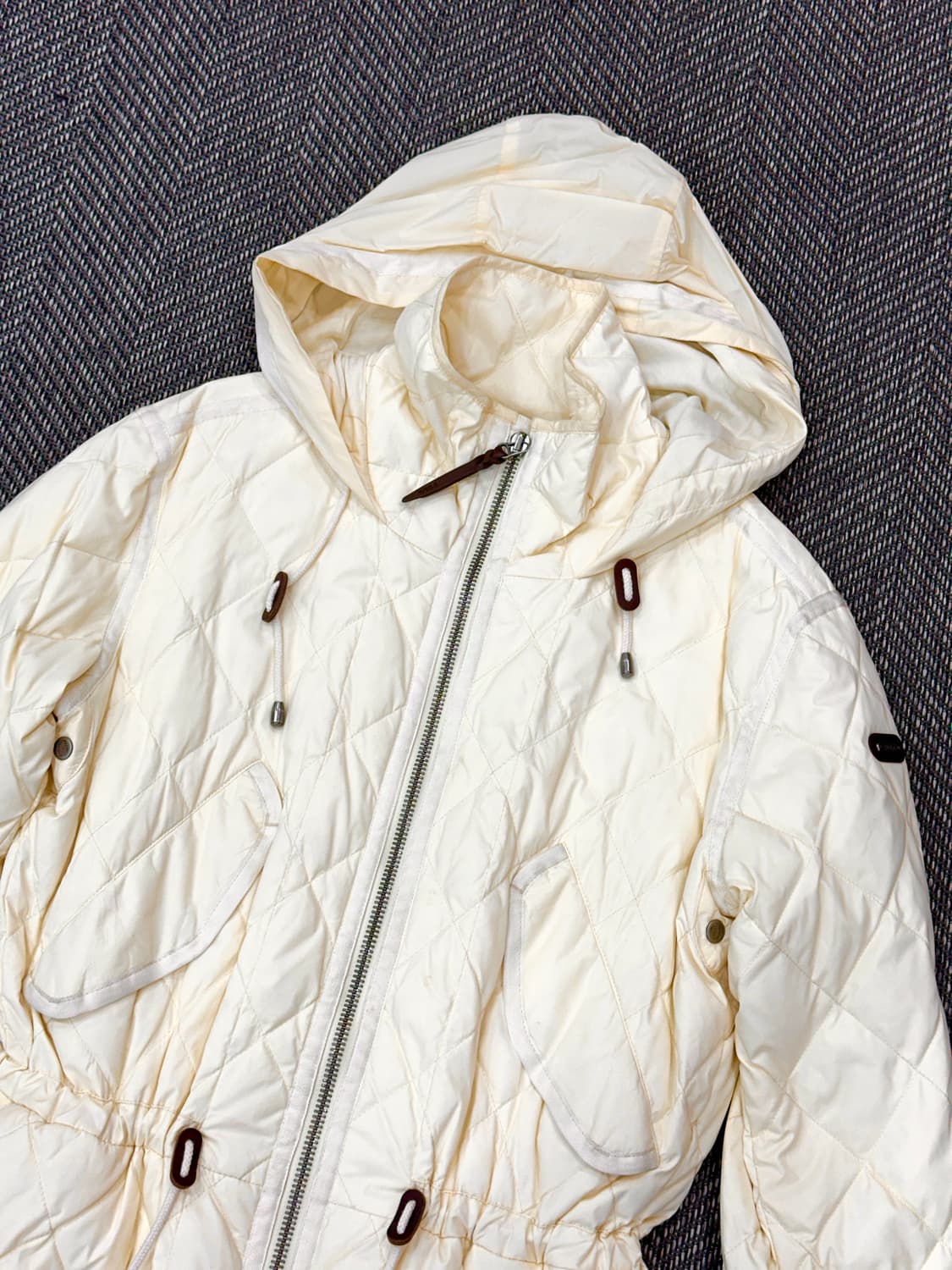 폴로 누빔 롱패딩 상품이미지2