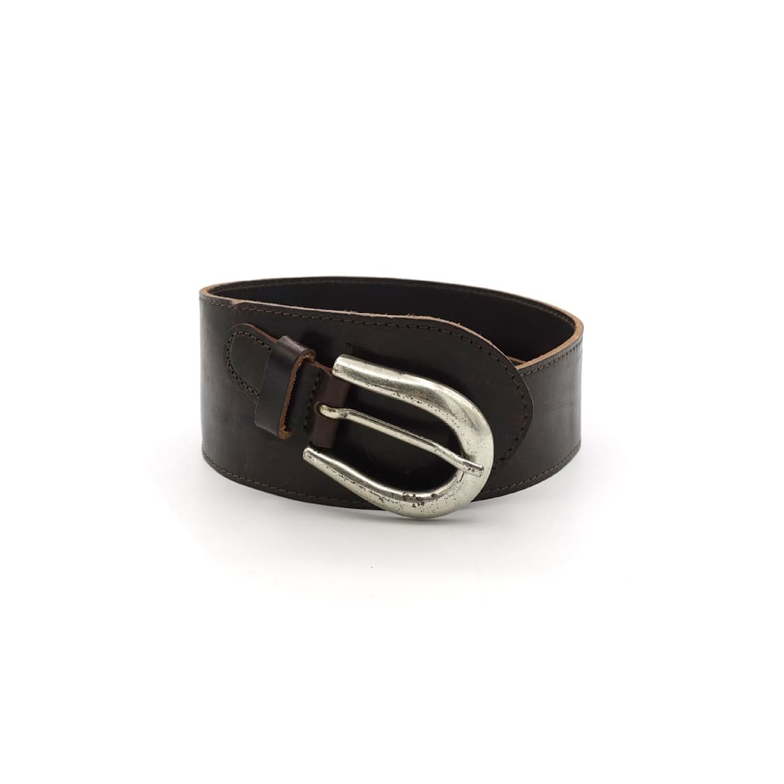 BENETTON 빈티지 베네통 아티잔 벨트 레이어링 레더  벨트 패널 상품이미지1