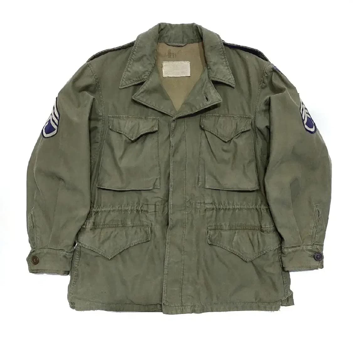 M43 필드자켓 36S (105숏기장) USAAF 패치 상품이미지1