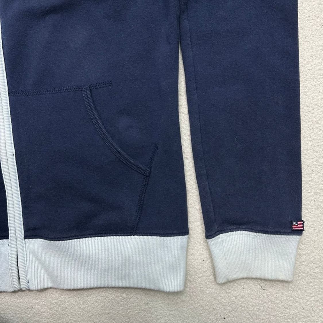 폴로진스 Flag Fleece 후드집업 S 상품이미지4