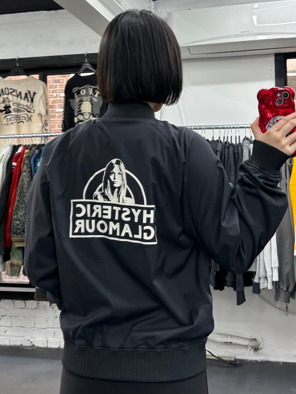 히스테릭 글래머 리버시블 레오파드 자켓 상품이미지5