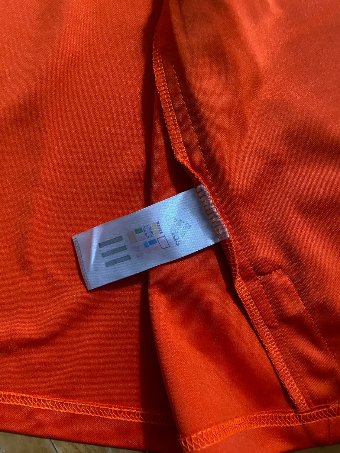 아디다스 오렌지 스포츠 집업 100 상품이미지5