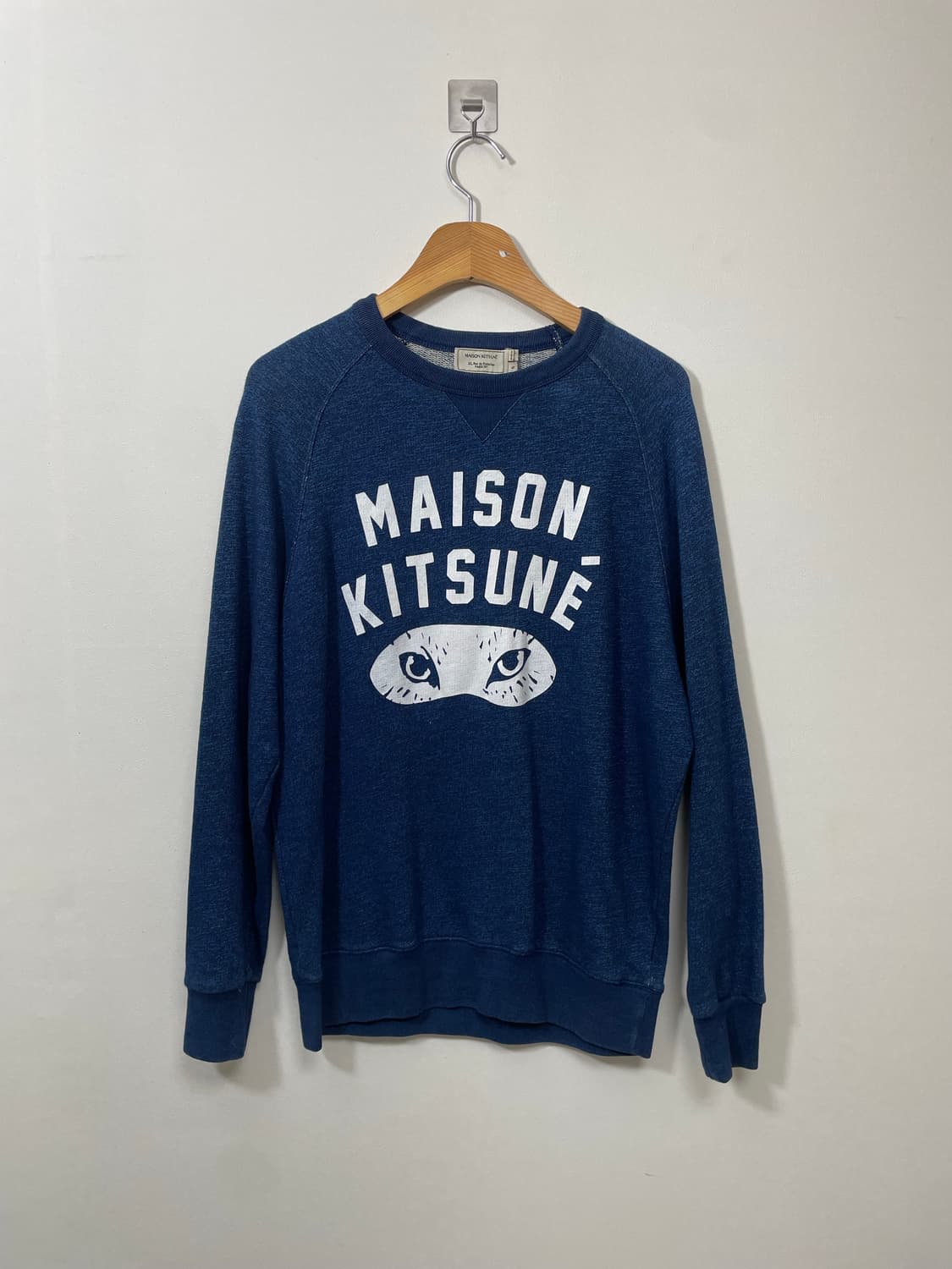 메종키츠네MaisonKitsune 빅로고맨투맨 S-M38 상품이미지1