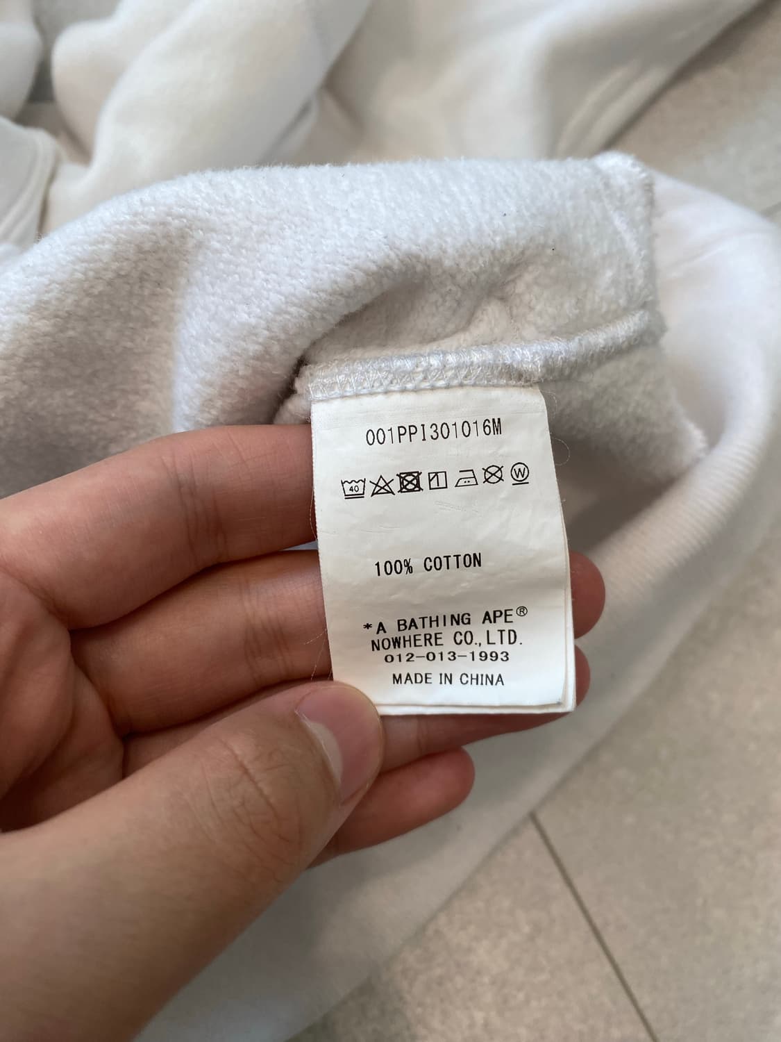 베이프 busy works 후디 상품이미지4