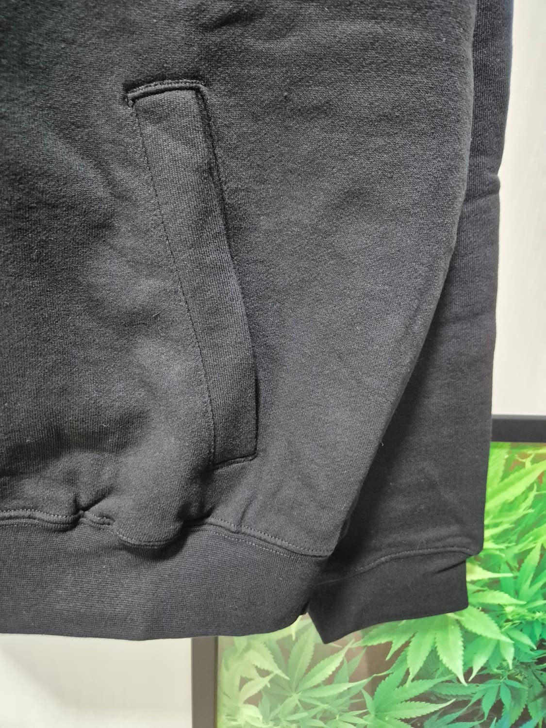 LMC 하프집업 맨투맨 블랙.새상품 상품이미지8