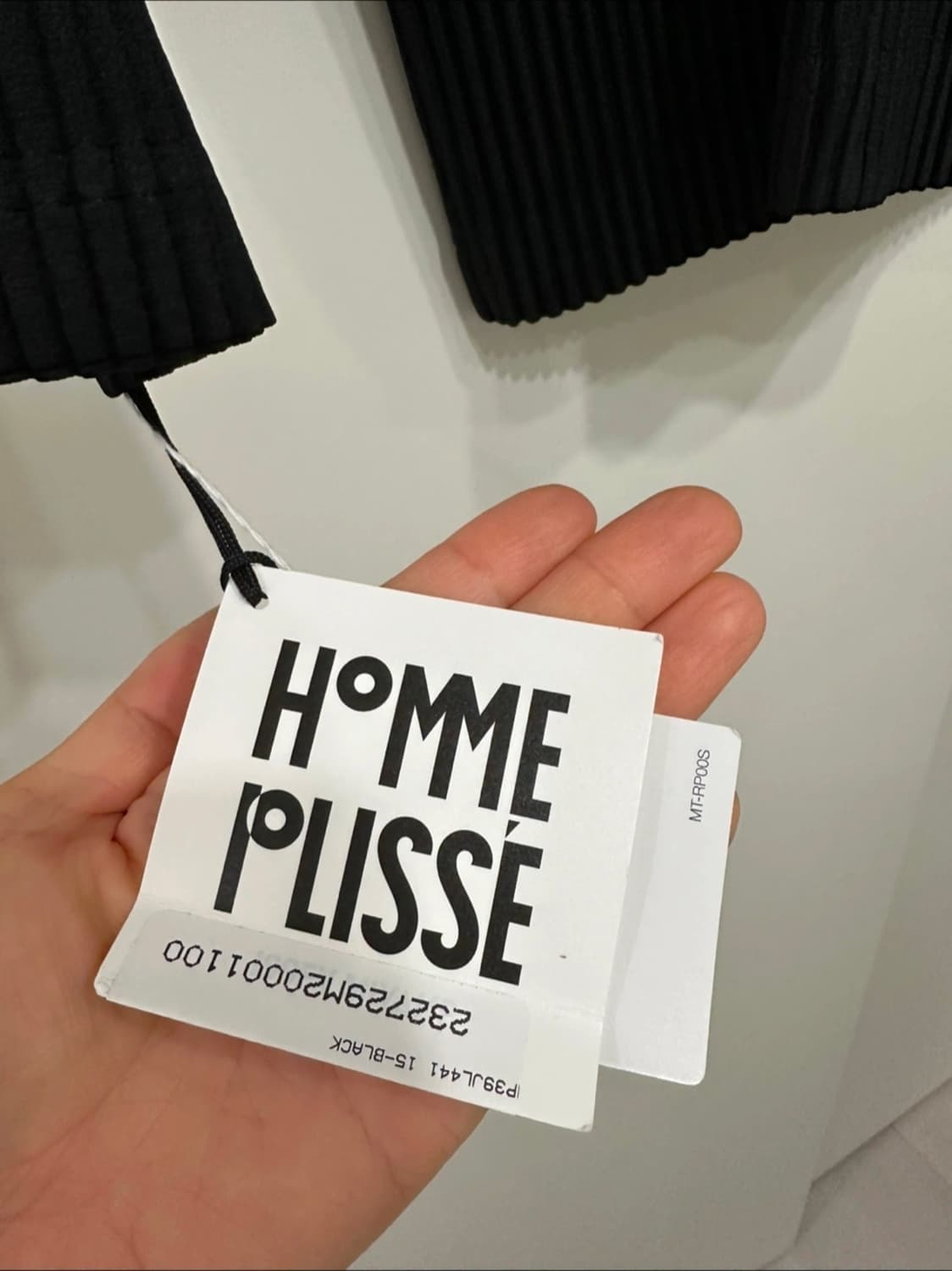 옴므플리세 가디건 2사이즈 상품이미지2