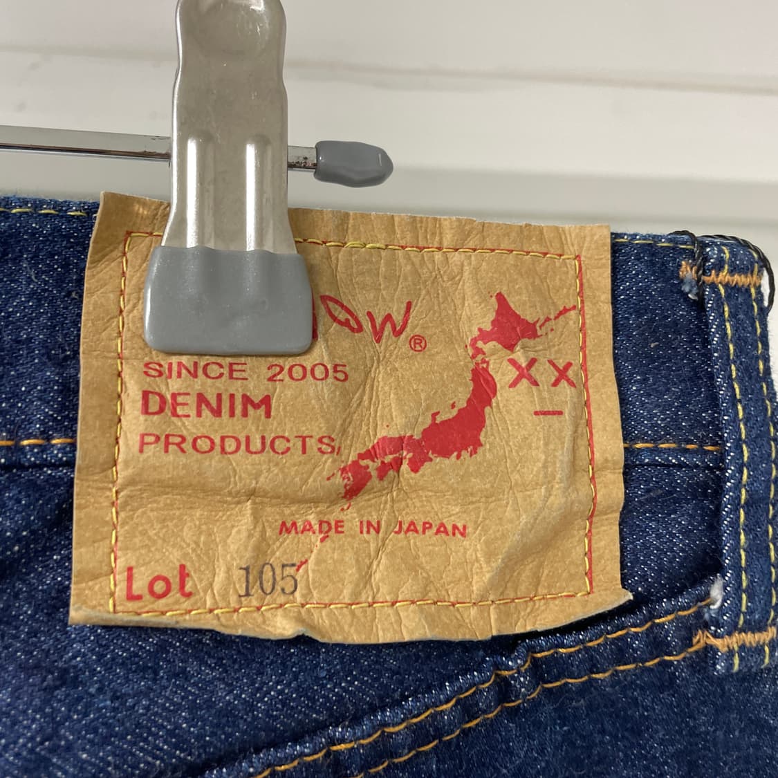 *오어슬로우 105 데님 팬츠 L(3)   상품이미지4