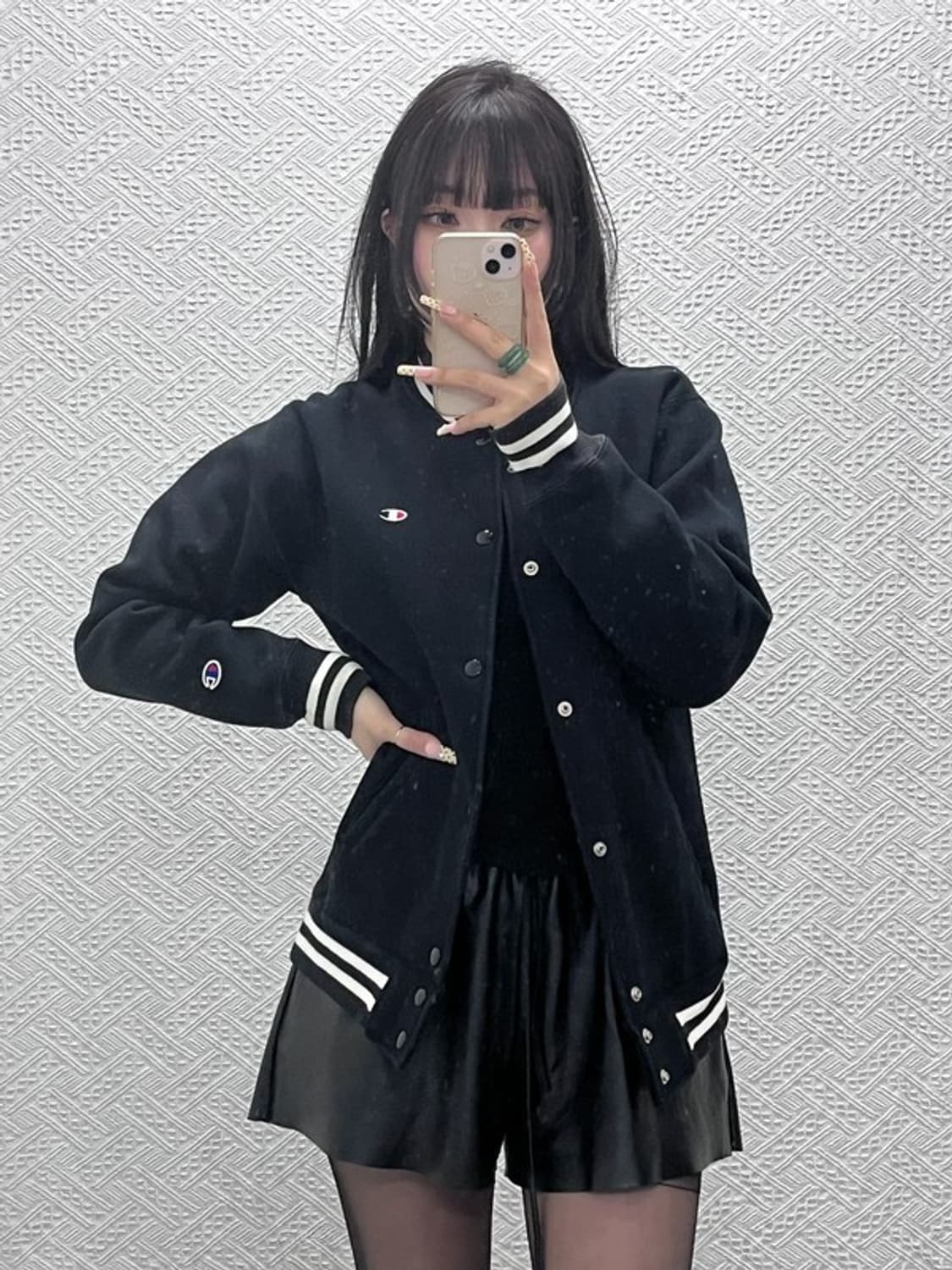 챔피온 리버스위브 캐주얼 윈드스토퍼 바시티 자켓 M C09659 상품이미지2