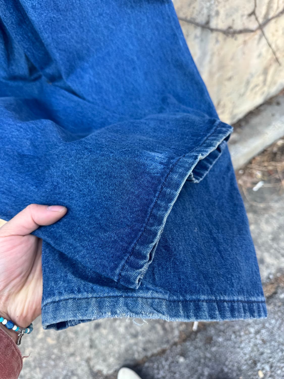 칼하트 빈티지 데님 오버롤 오버올 멜빵 팬츠 38 상품이미지6